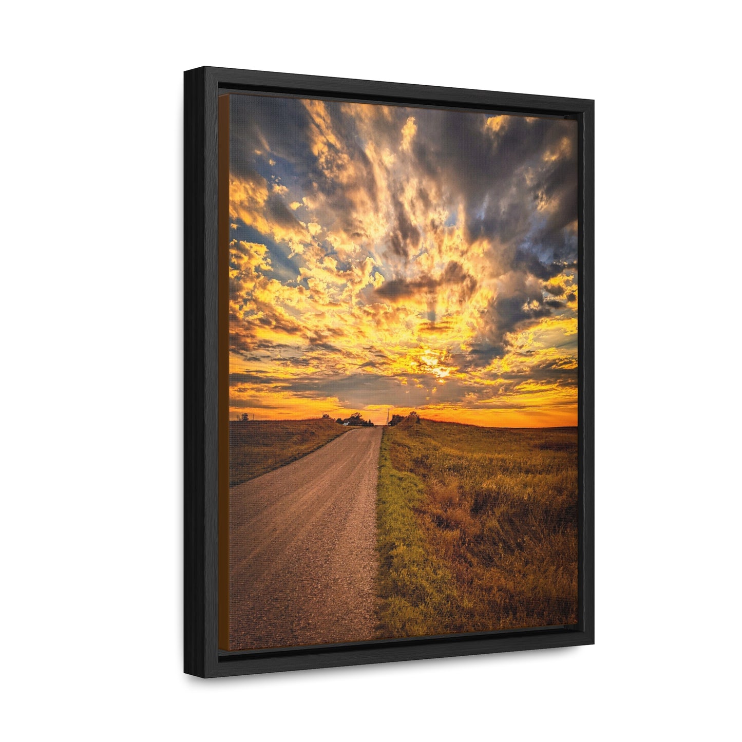 Sunset Road Canvas Wraps, Vertical Frame (SP Photography Collection)