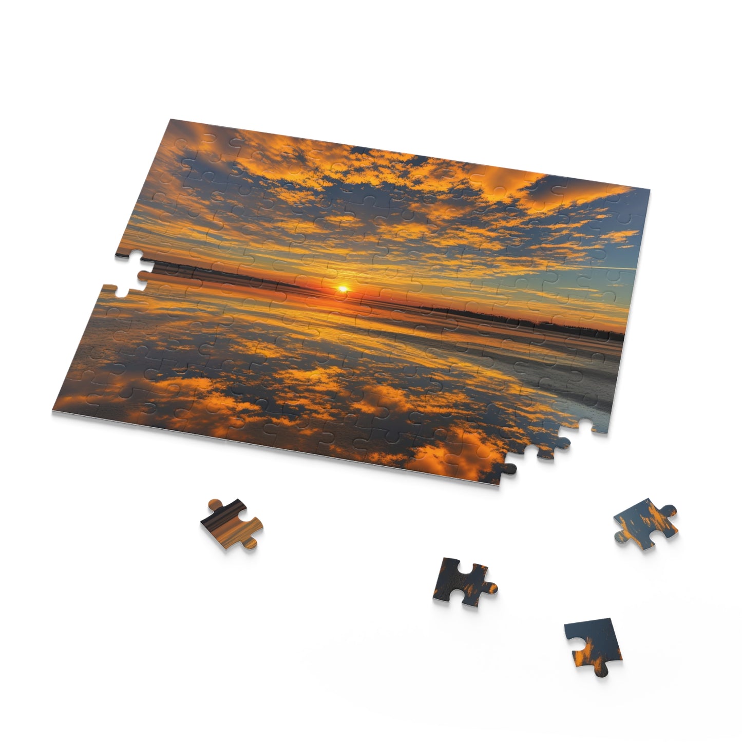 Orange Skies Puzzle (SP Photography Collection) (120, 252, 500-Piece)