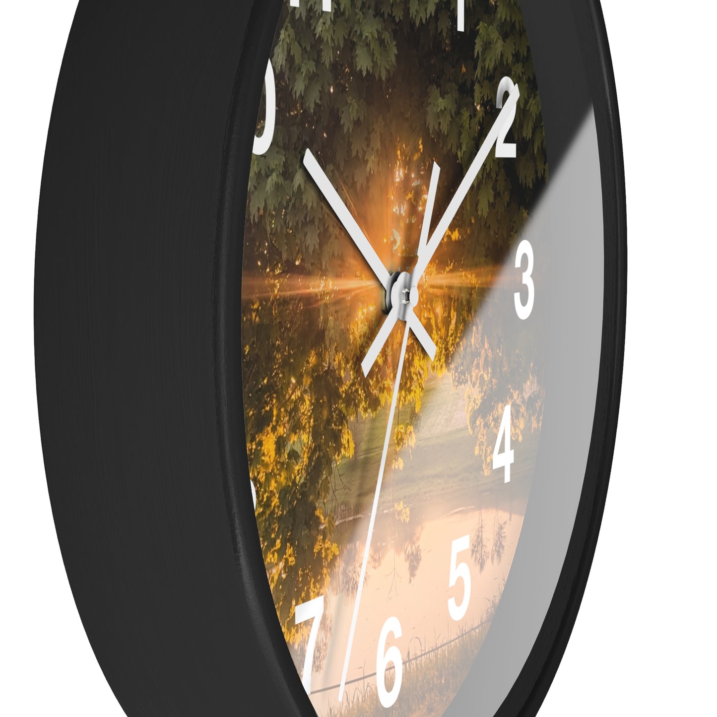 Sunset Pond Clock (SP Photography Collection)