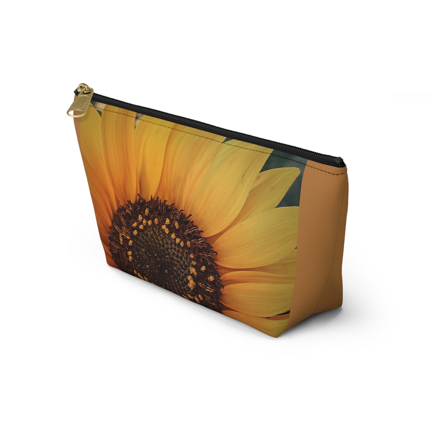 Sun Ray Sunflower Pouch w T-bottom (SP Photography Collection) BROWN