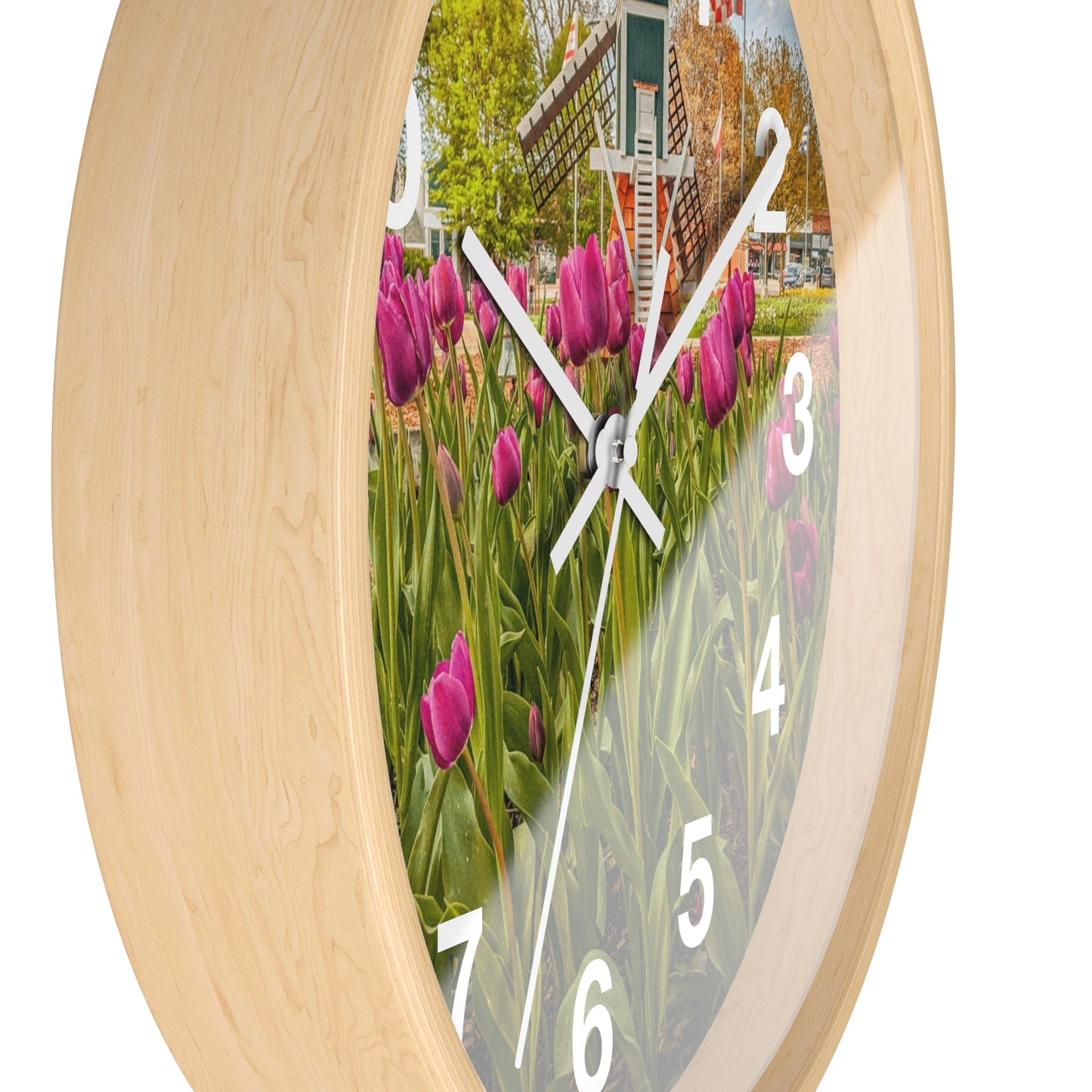 Windmill Tulip Wall Clock (SP Photography Collection)