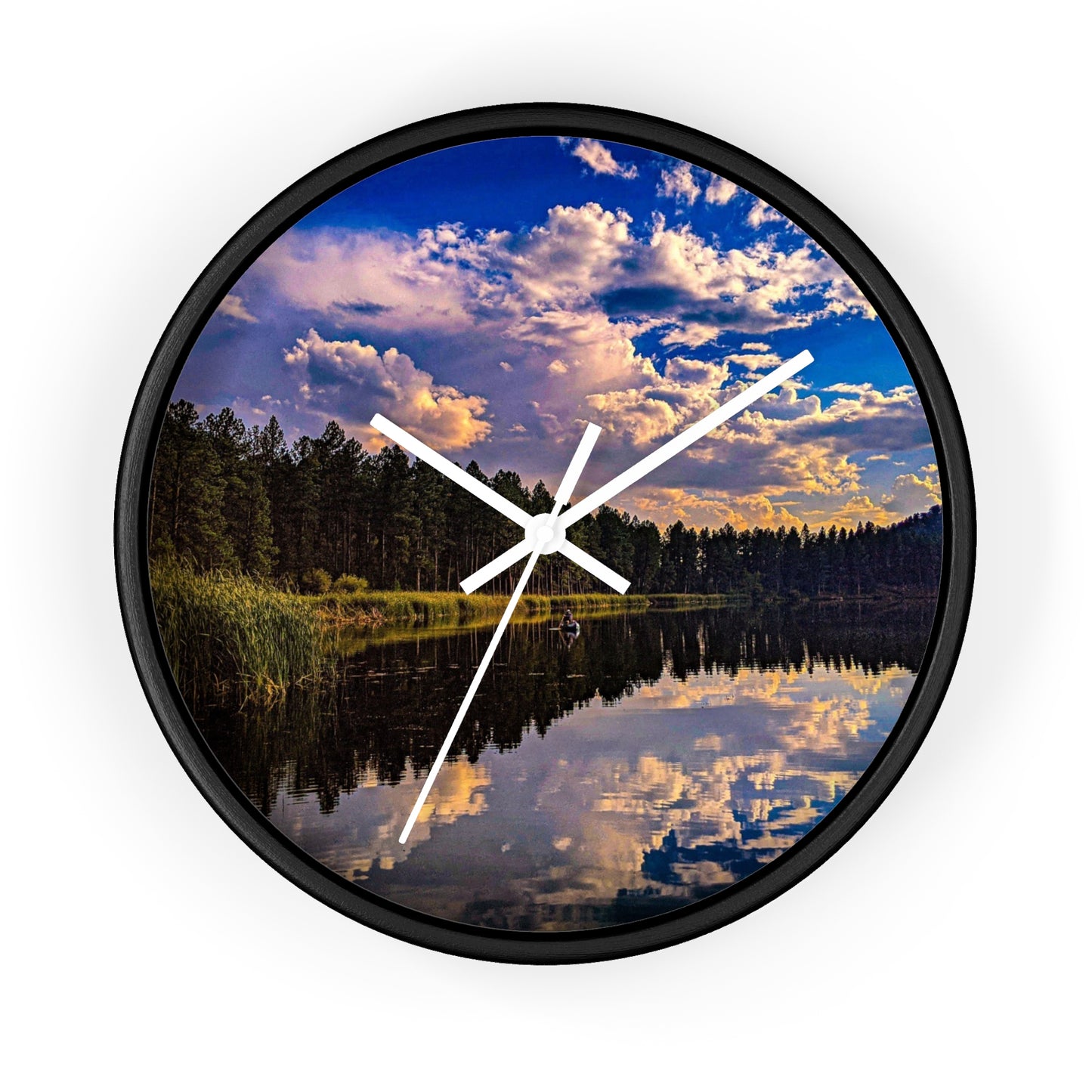 The Lake Wall Clock (SP Photography Collection)