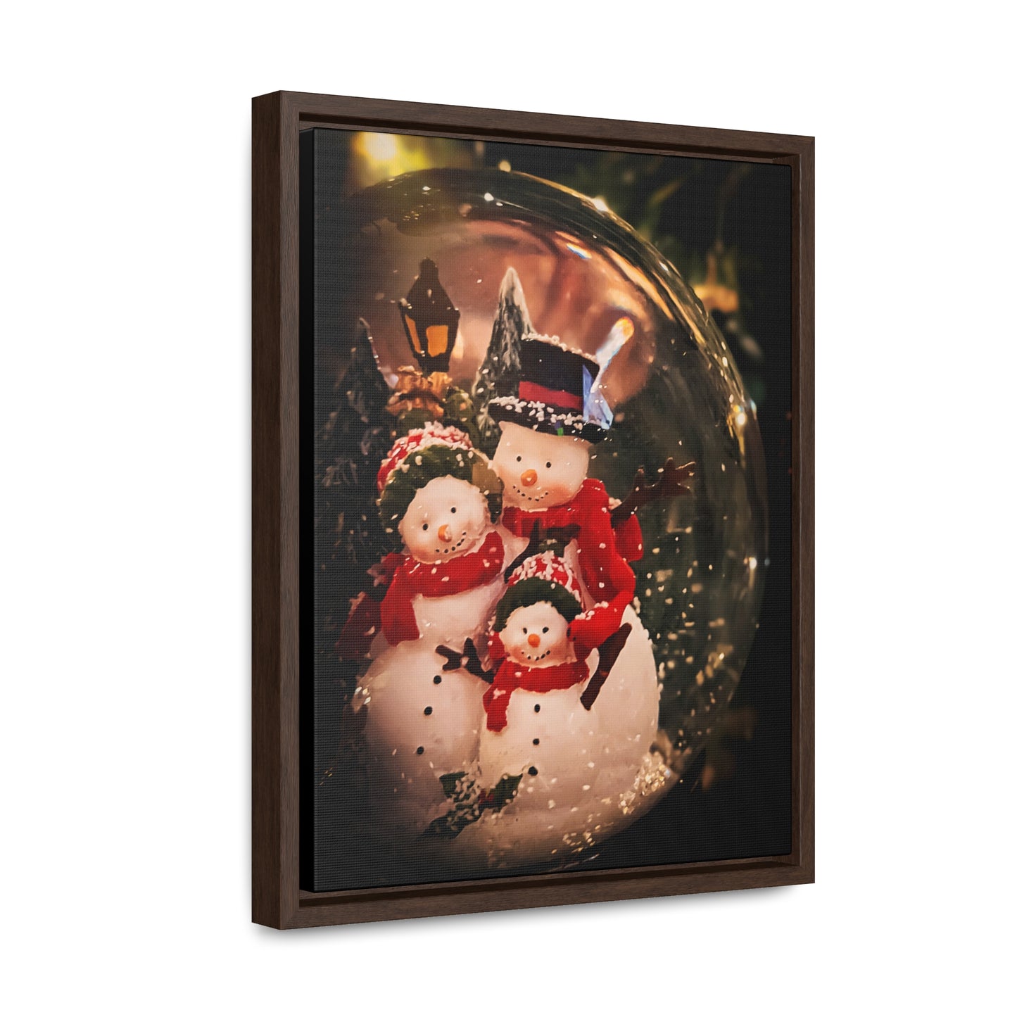 Snow Globe Canvas Wraps, Vertical Frame (SP Photography Collection)