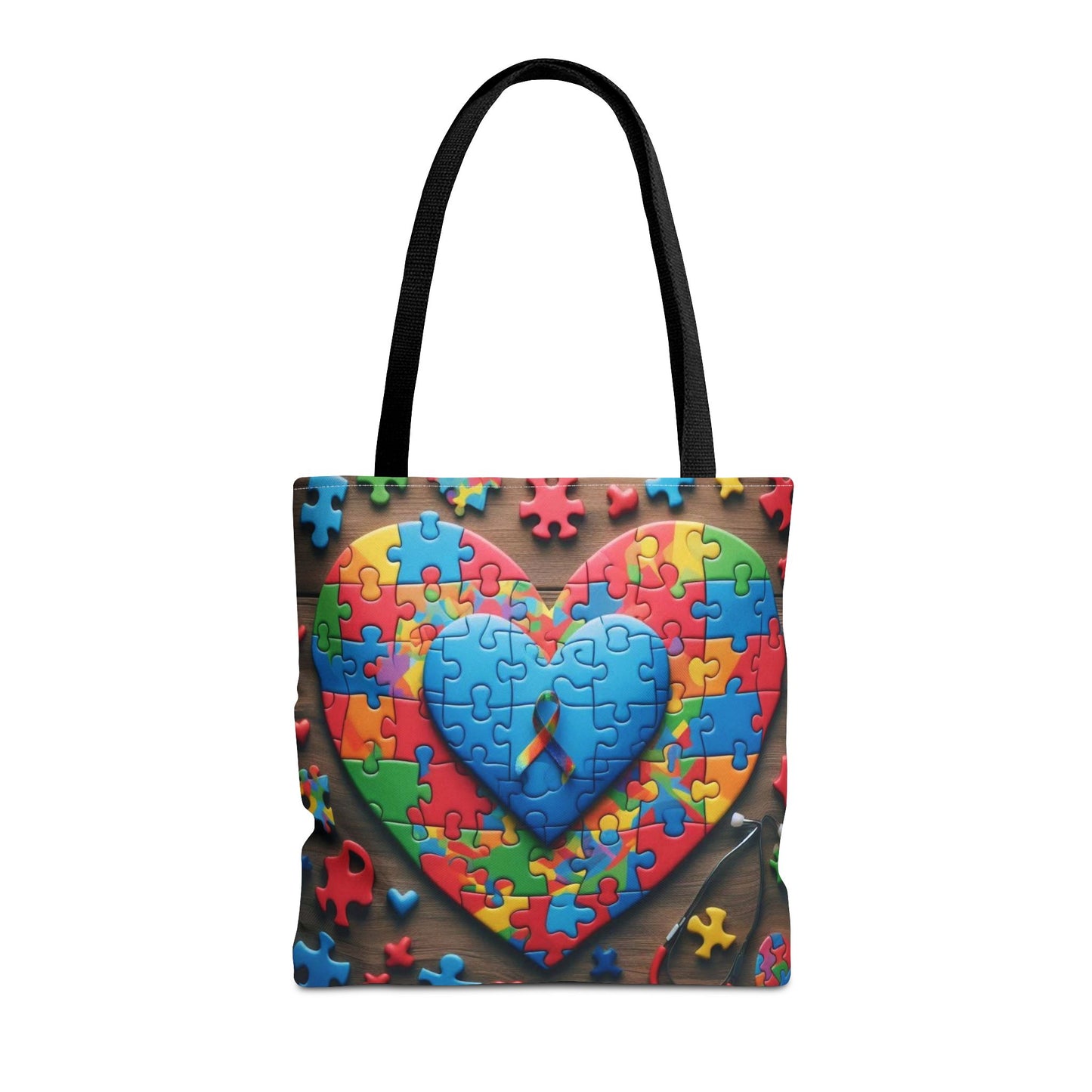 Autism Tote Bag (aiB & J Collections) BLUE