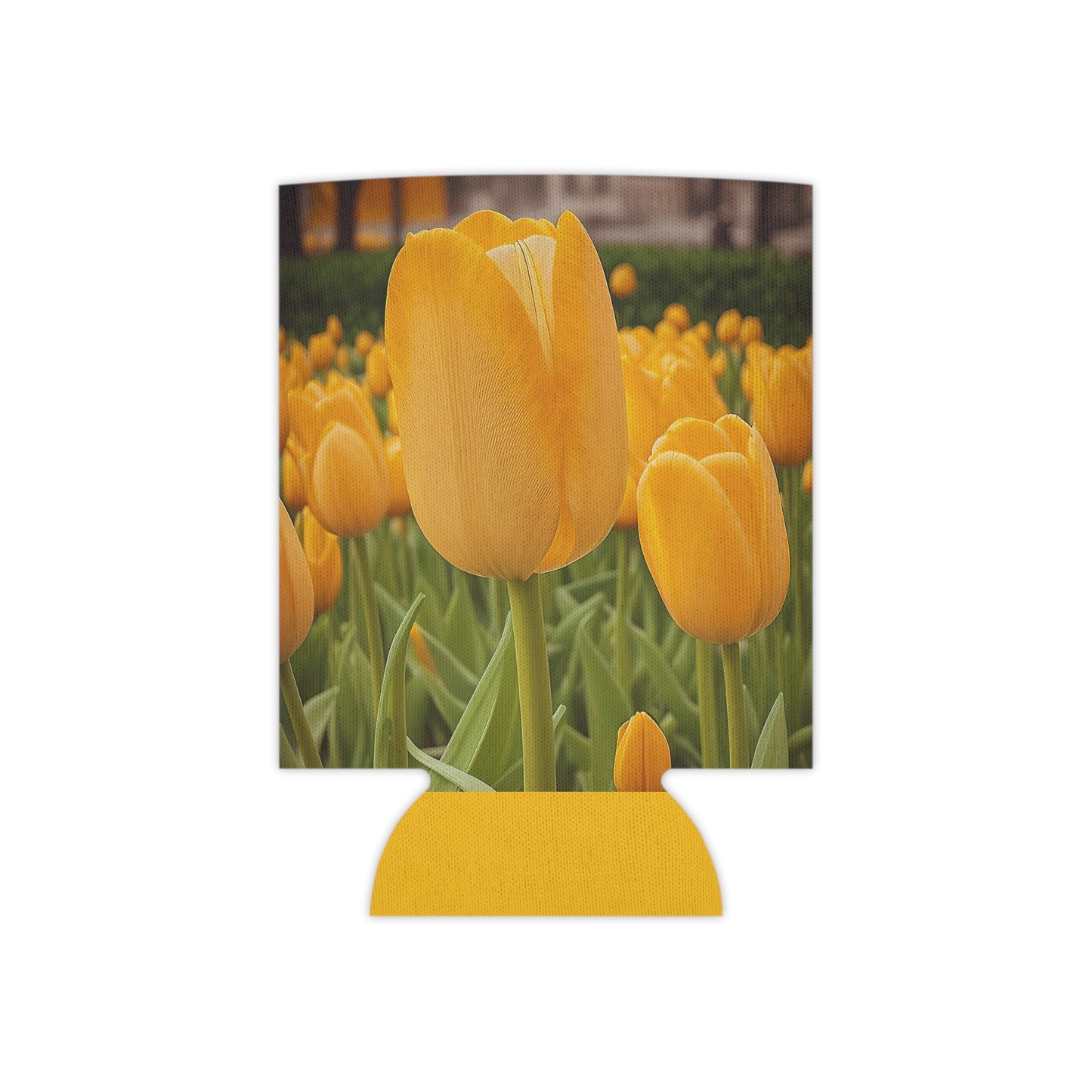 Yellow Tulip Can Regular Cooler Sleeve (SP Photography Collection) YELLOW