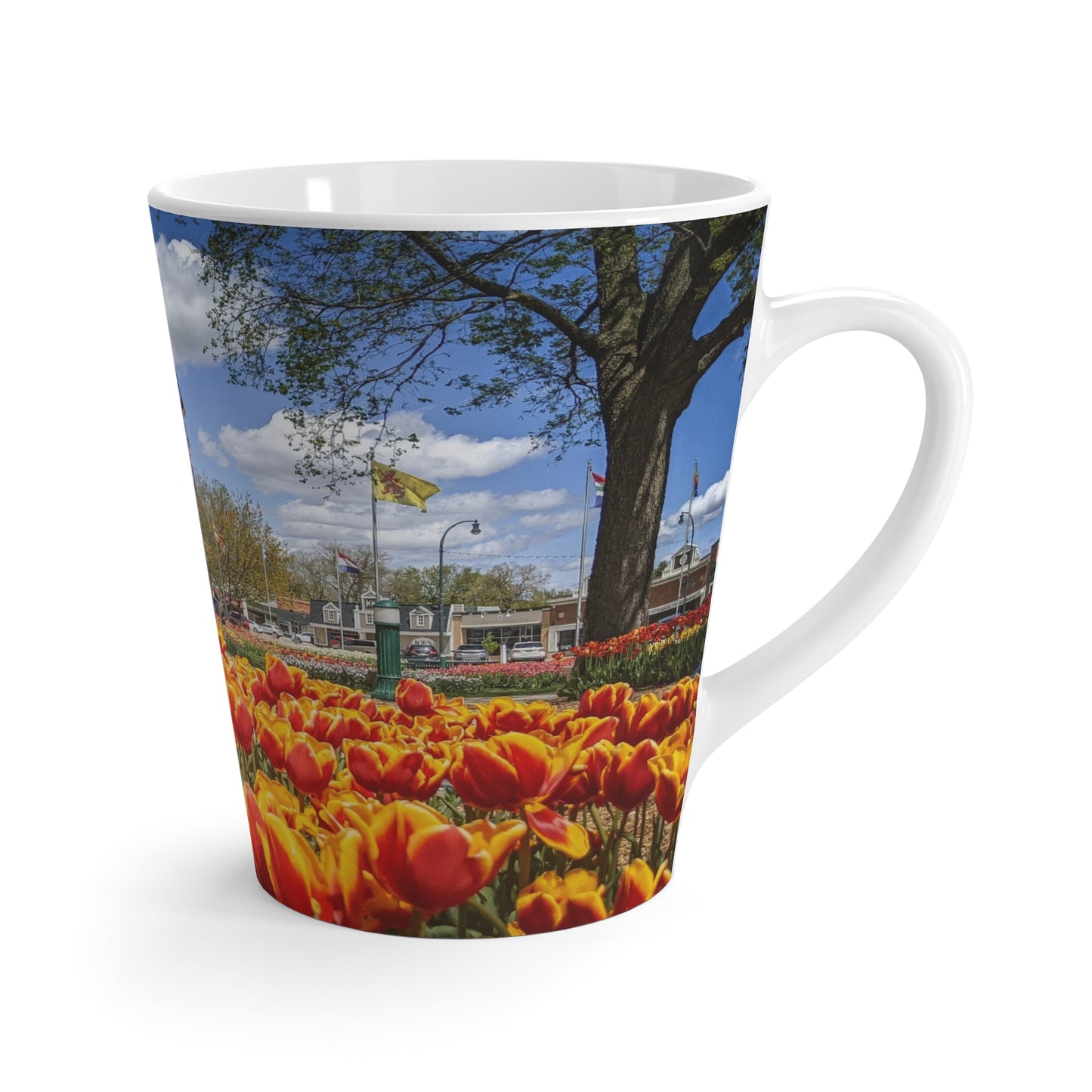 Windmill Garden Latte Mug (SP Photography Collection)