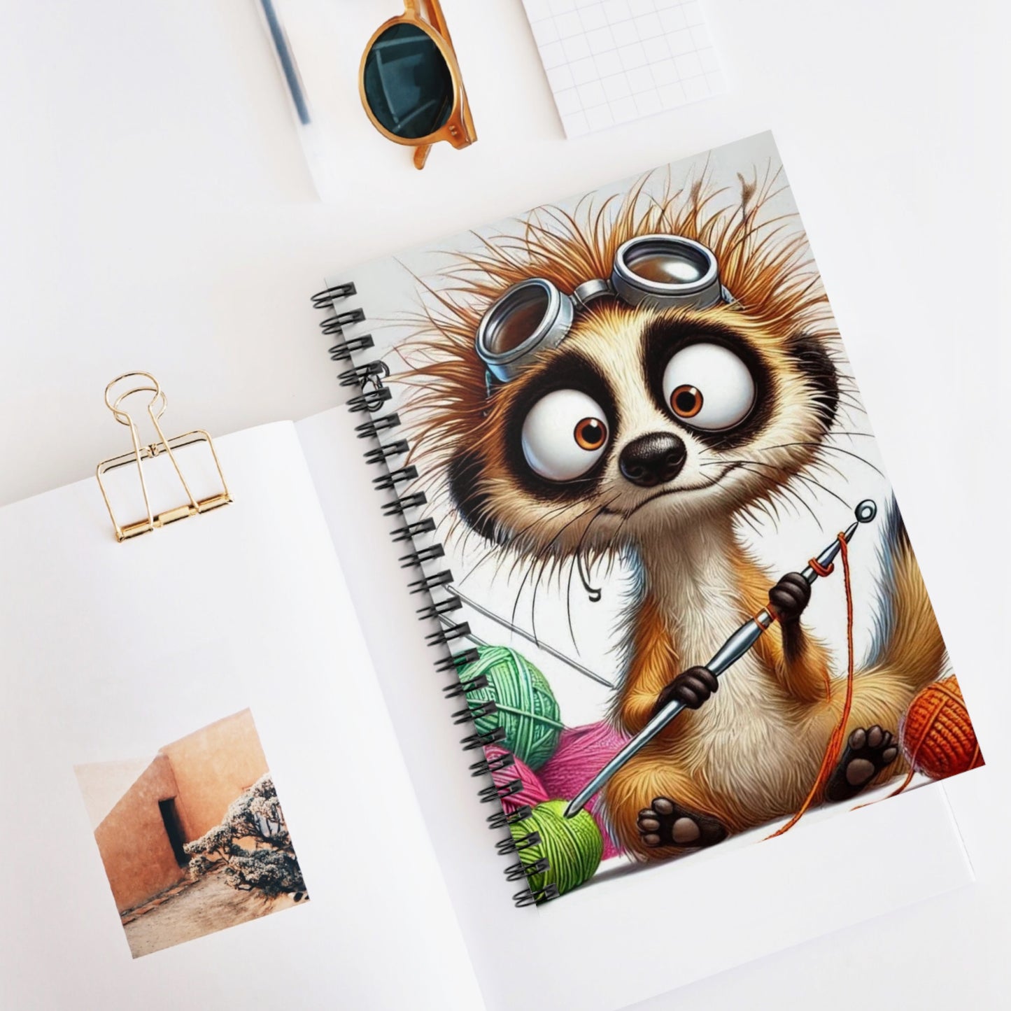 Knit What Spiral Notebook - Ruled Line (aiB & J Collections)