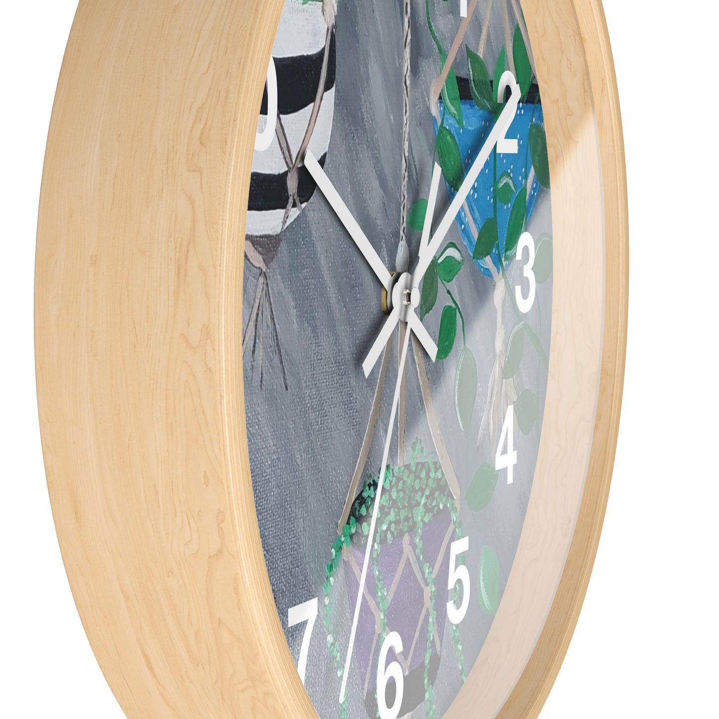 Succulent Delight Wall Clock (Brookson Collection)