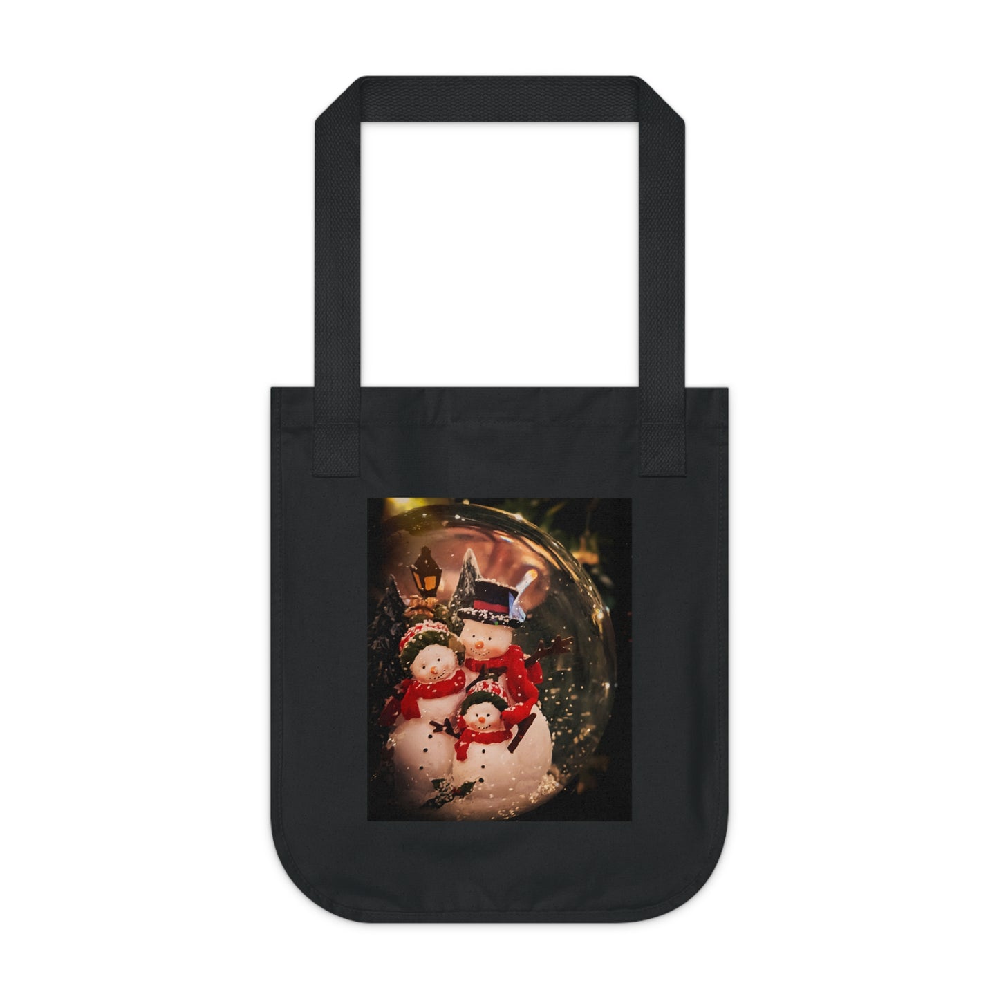 Snow Globe Organic Canvas Tote Bag (SP Photography Collection)