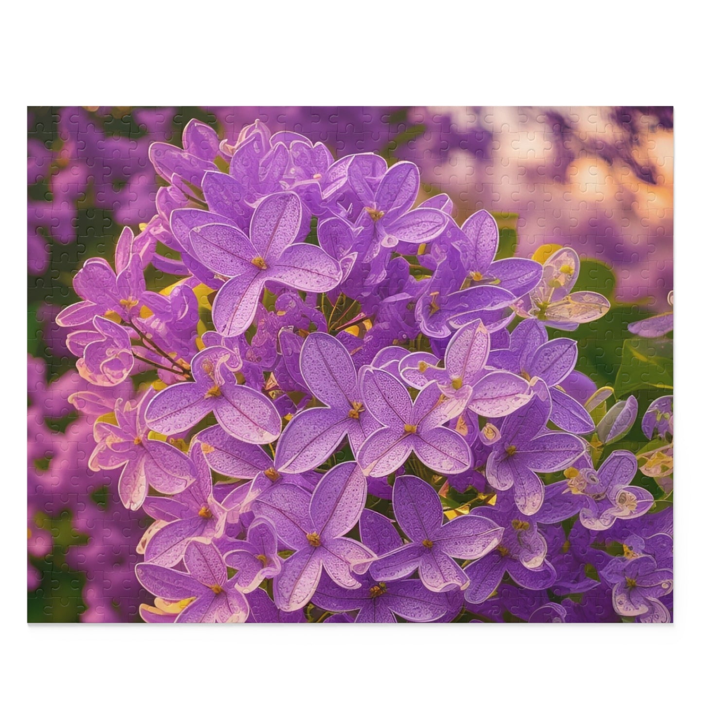 Purple Lilac Puzzle (SP Photography Collection) (120, 252, 500-Piece)
