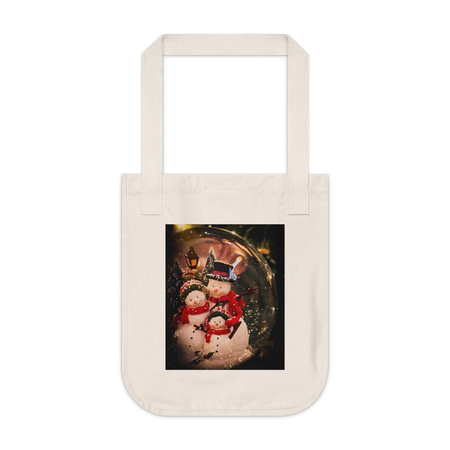 Snow Globe Organic Canvas Tote Bag (SP Photography Collection)