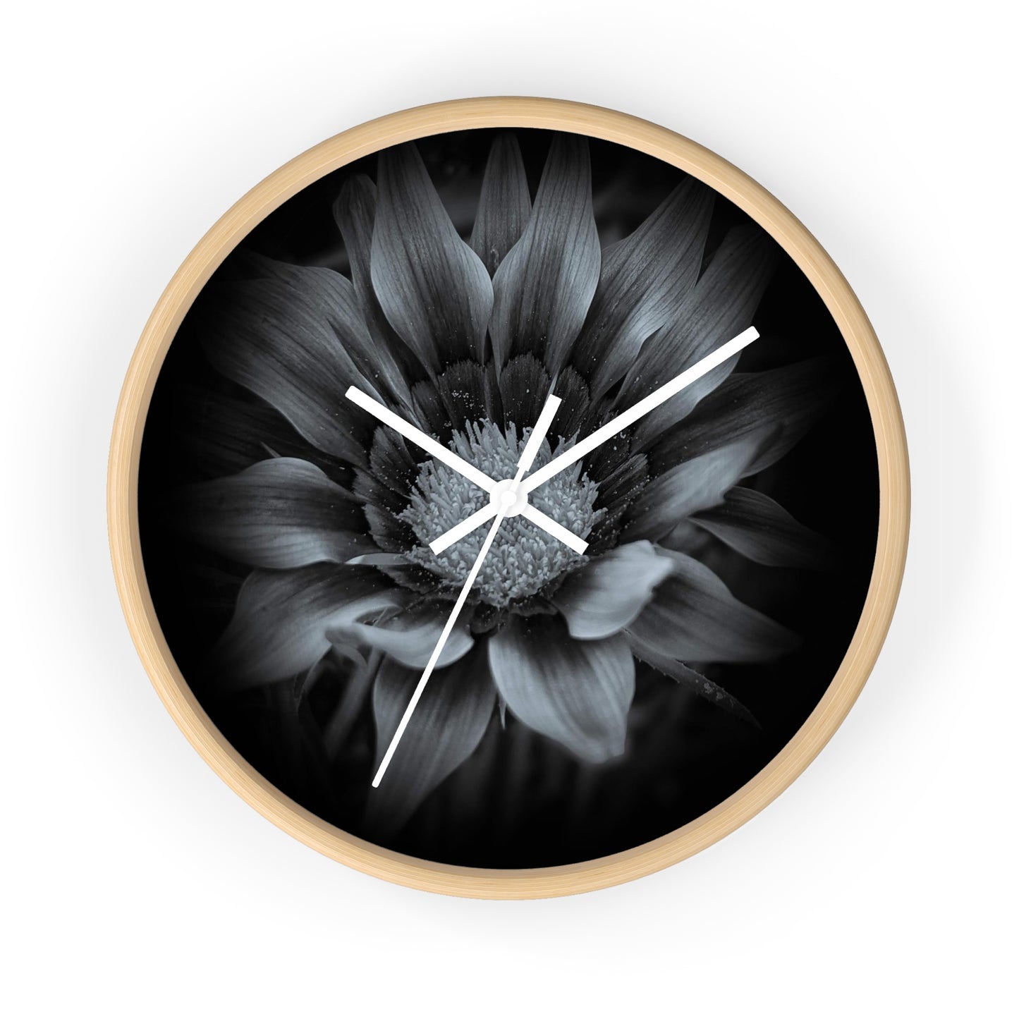 Midnight Bloom Wall Clock (SP Photography Collection)