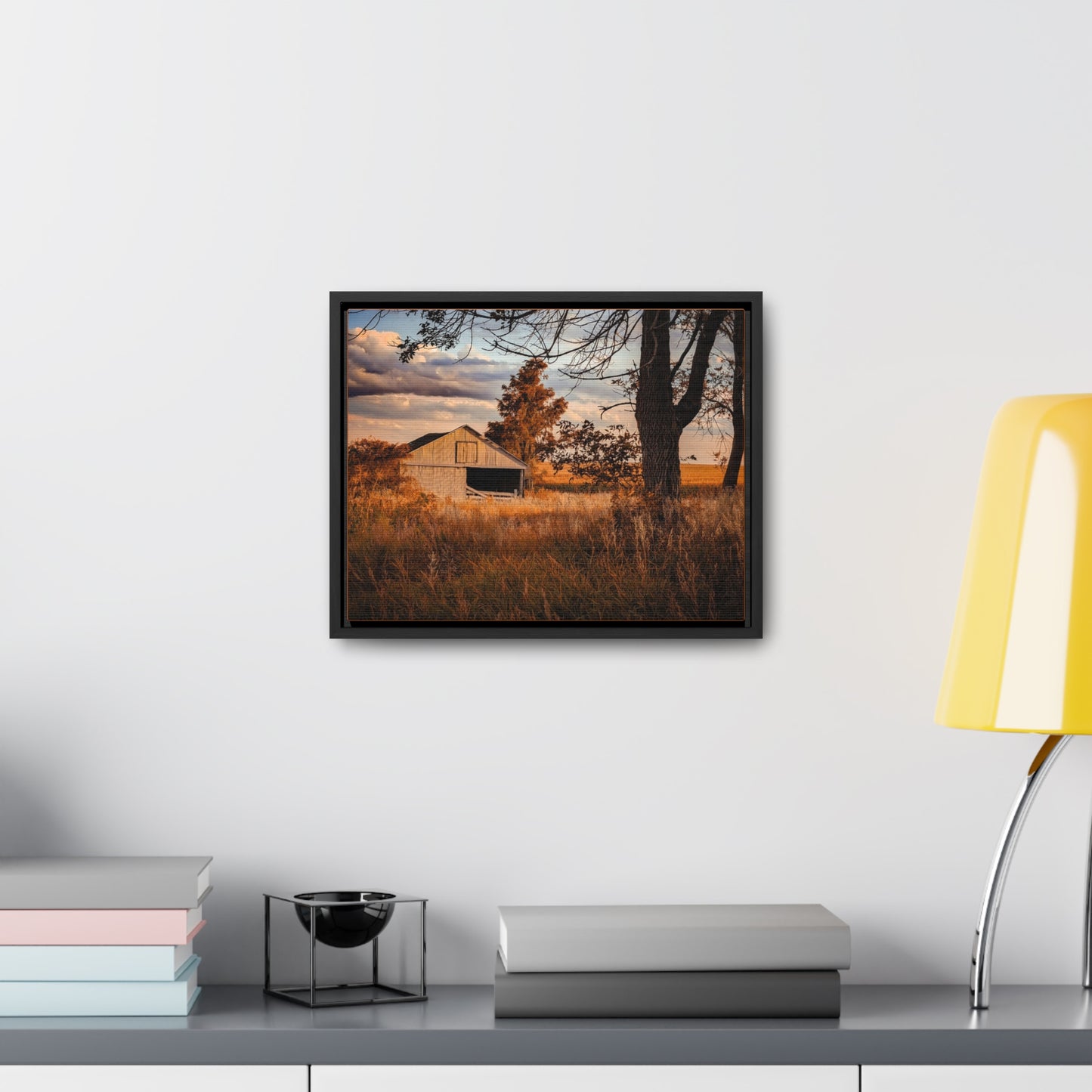 Golden Barn Canvas, Horizontal Frame (SP Photography Collection)