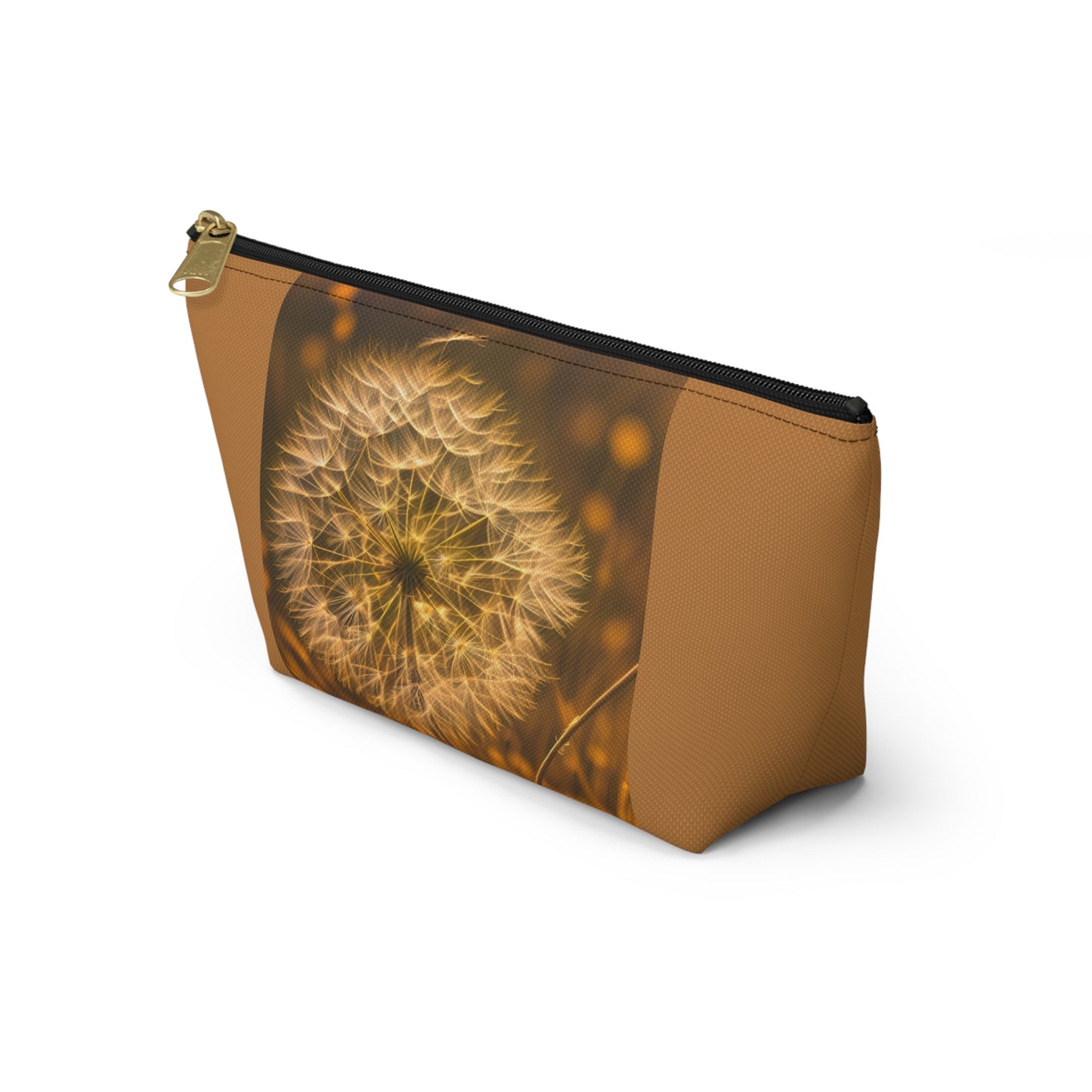 Make a wish Pouch w T-bottom (SP Photography Collection) BROWN