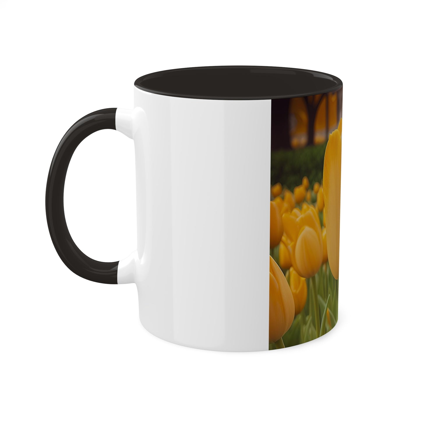 Yellow Tulip Mug, 11oz (SP Photography Collection)