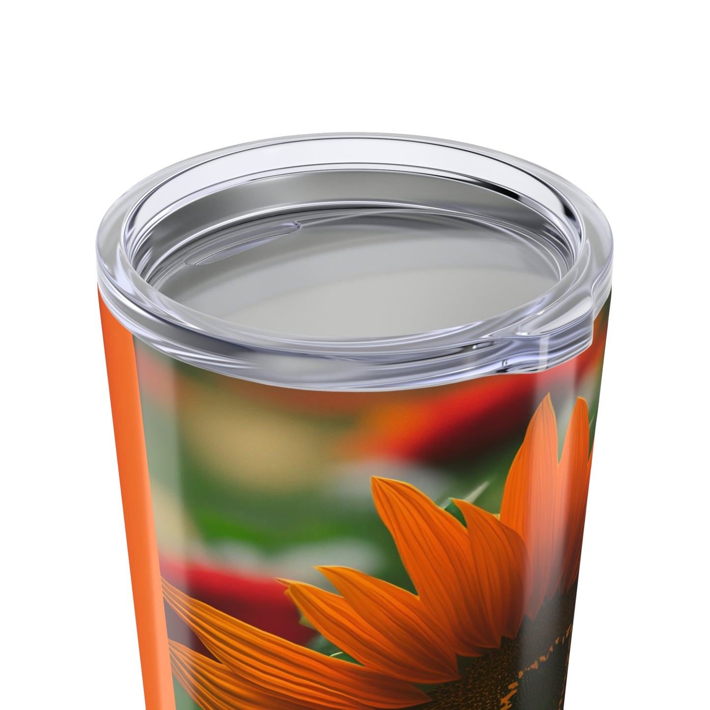 Orange Sunflower Tumbler 20oz (SP Photography Collection)
