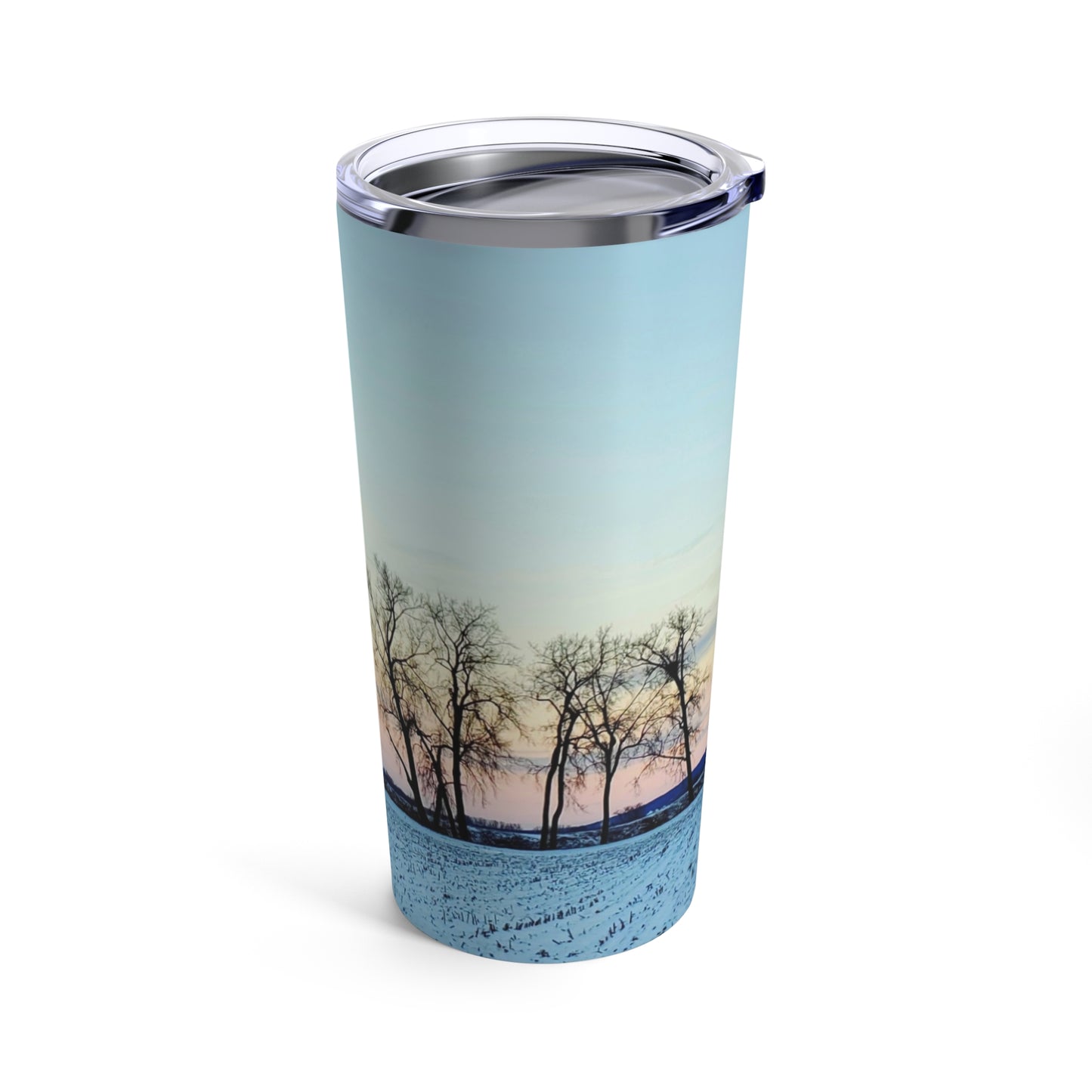 Snowy Tree Line Tumbler 20oz (Enchanted Exposures By Tammy Lyne)