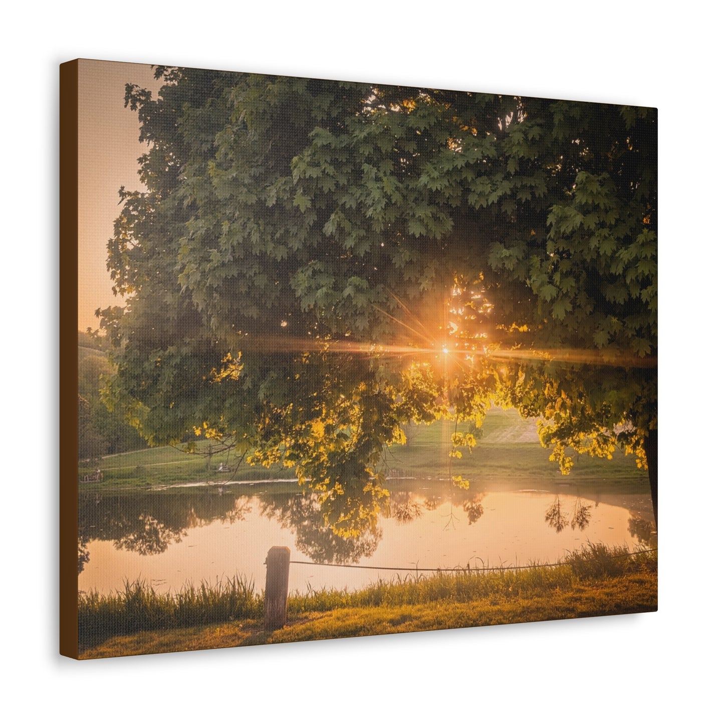 Sunset Pond Wrap Canvas (SP Photography Collection)