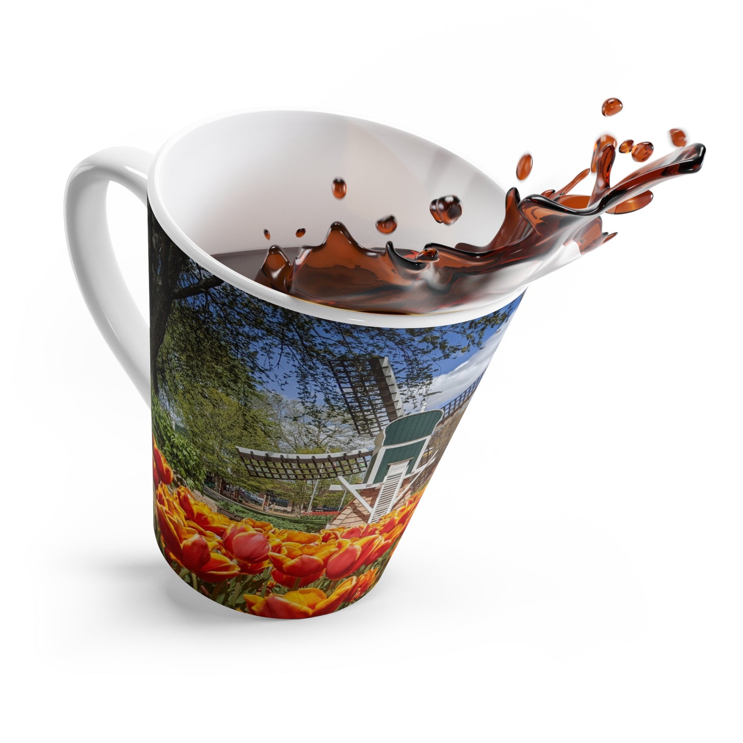 Windmill Garden Latte Mug (SP Photography Collection)