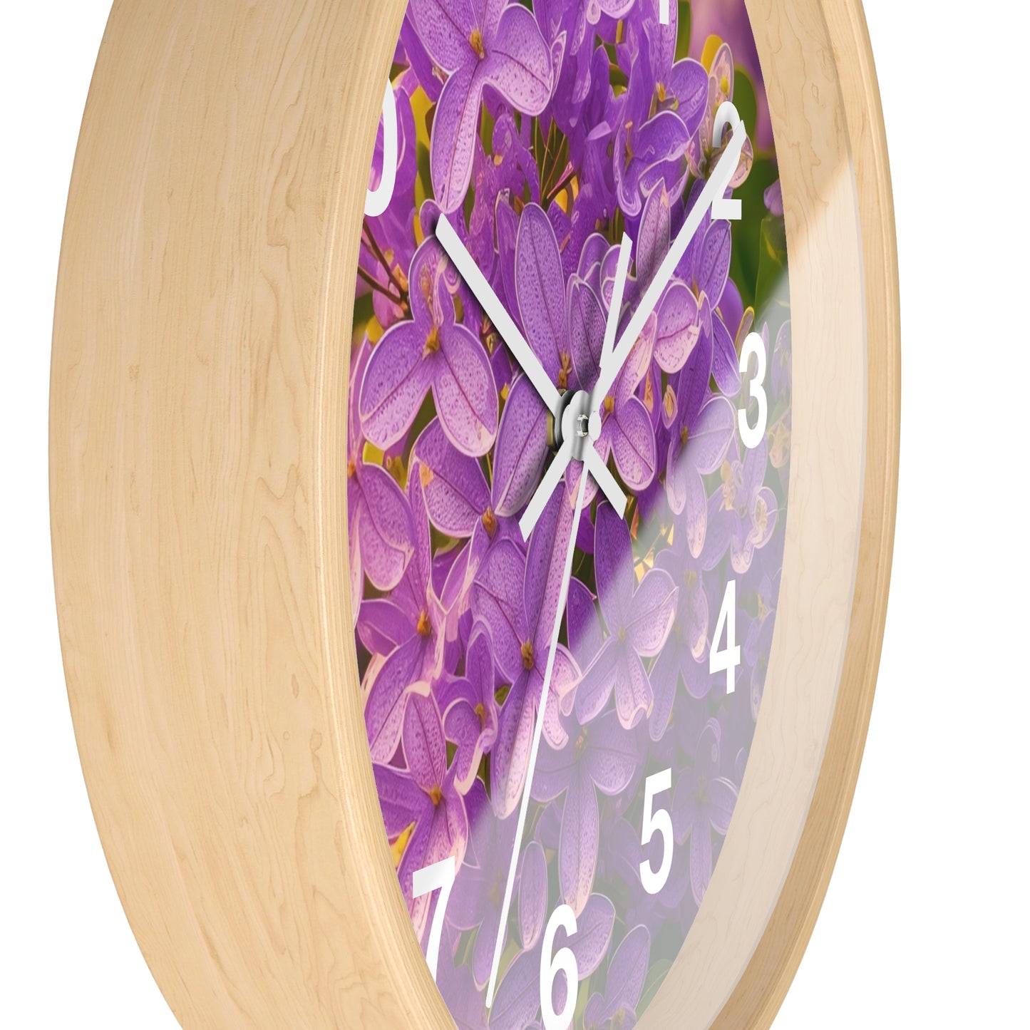 Purple Lilac Clock (SP Photography Collection)