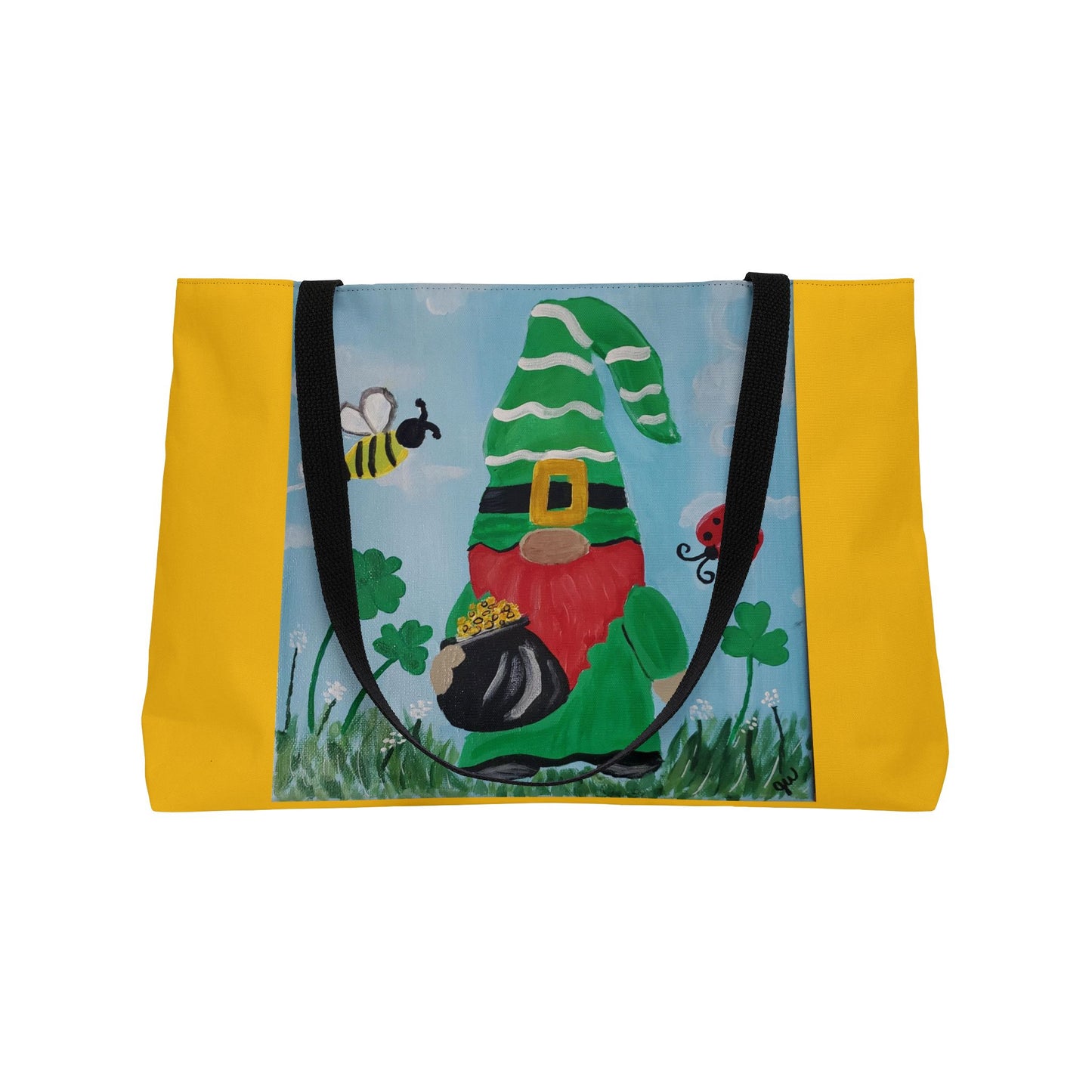 St. Patrick's Day Weekender Tote Bag (Brookson Collection) YELLOW