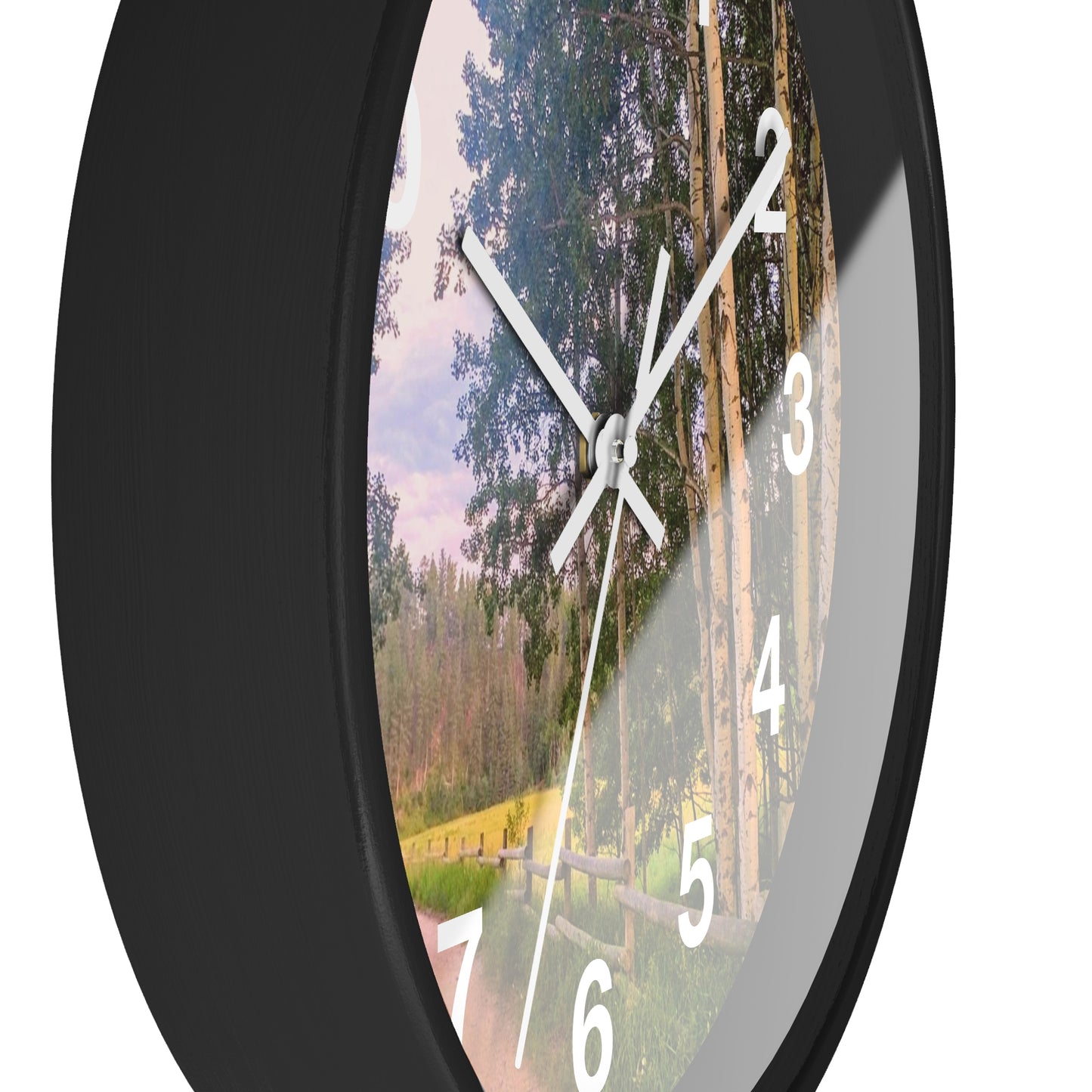 Country Road Wall Clock (SP Photography Collection)