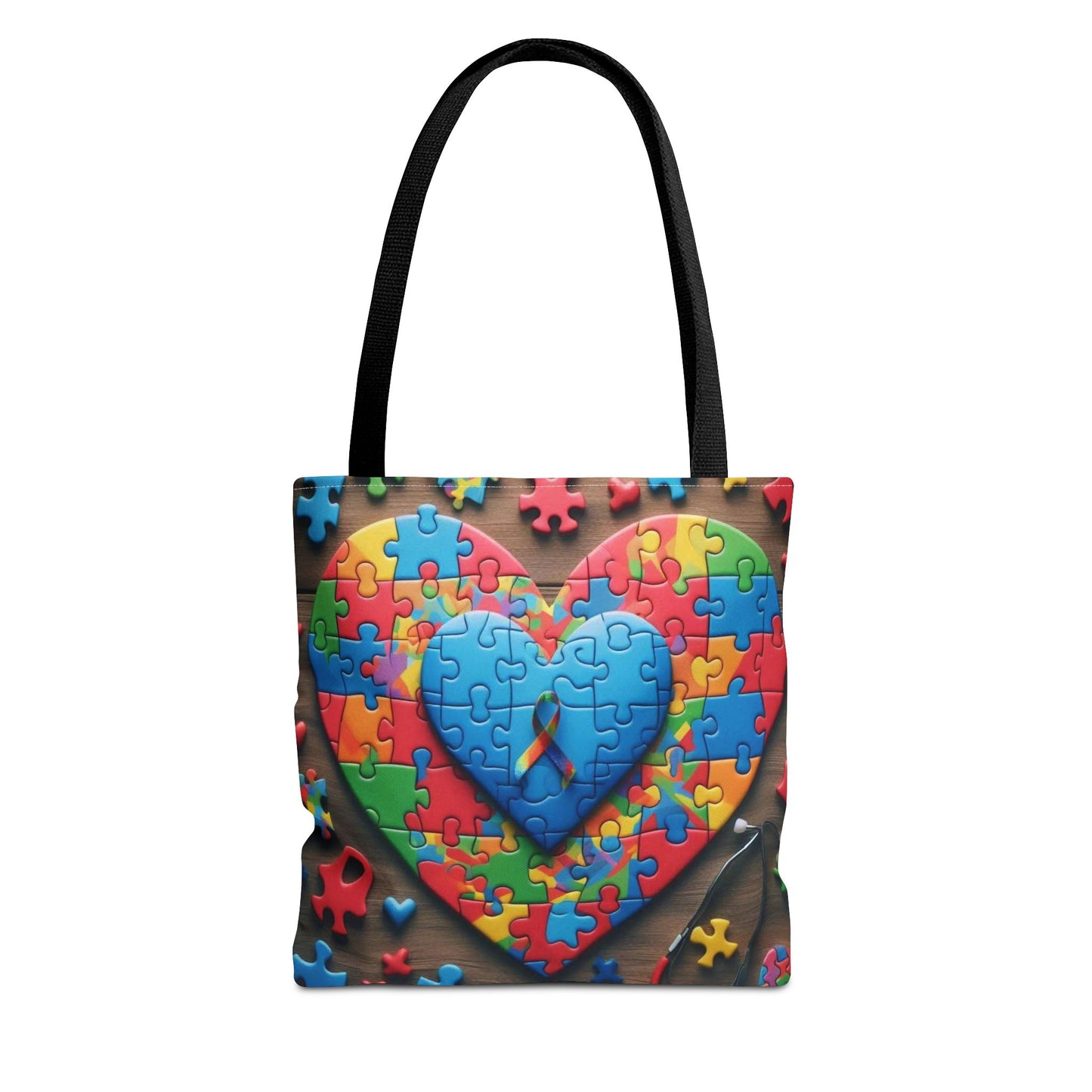 Autism Tote Bag (aiB & J Collections) BLUE