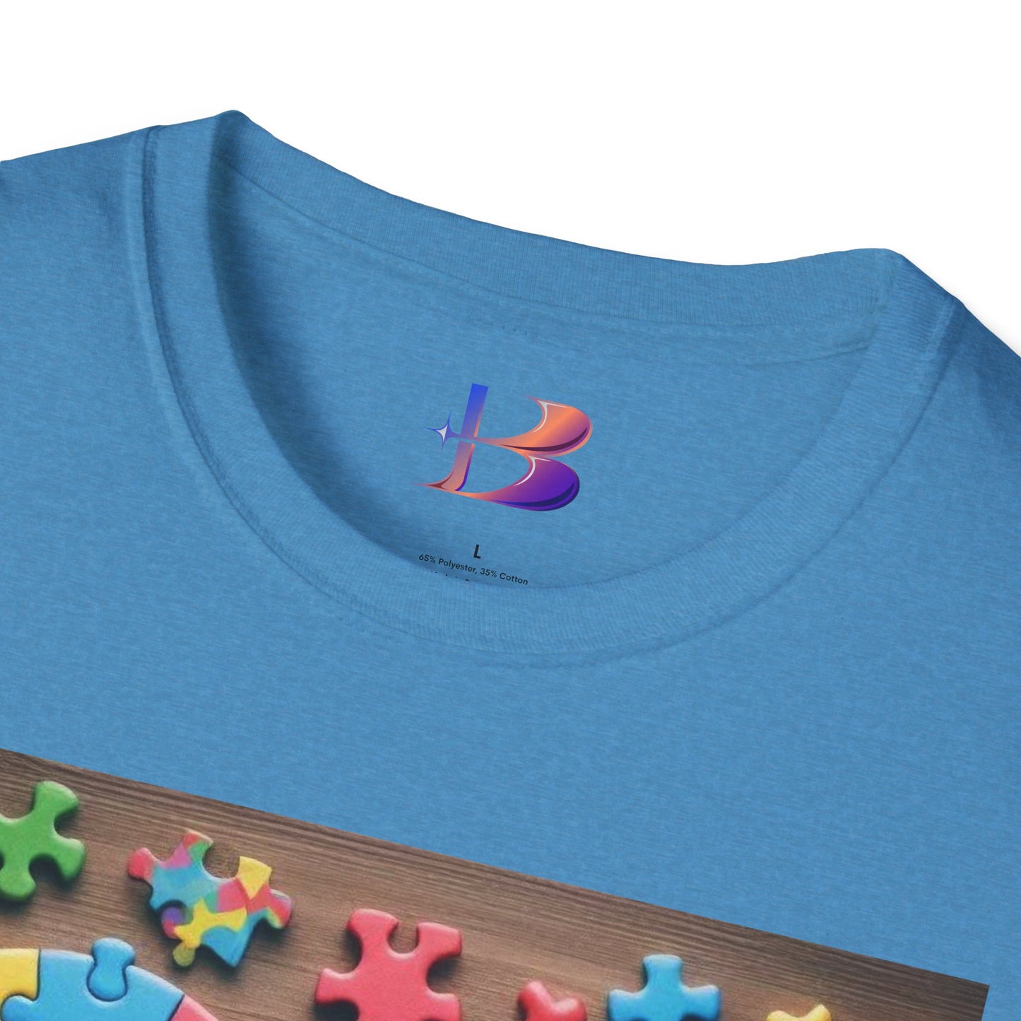 Autism Unisex Softstyle T-Shirt (aiB & J Collections)(MULTIPLE COLORS)