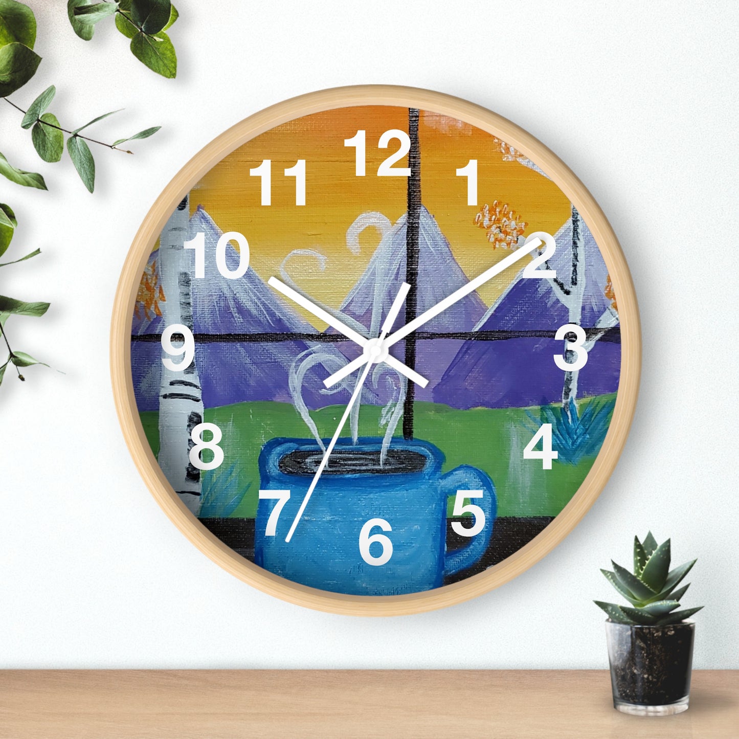 The WIndow Wall Clock (Brookson Collection)