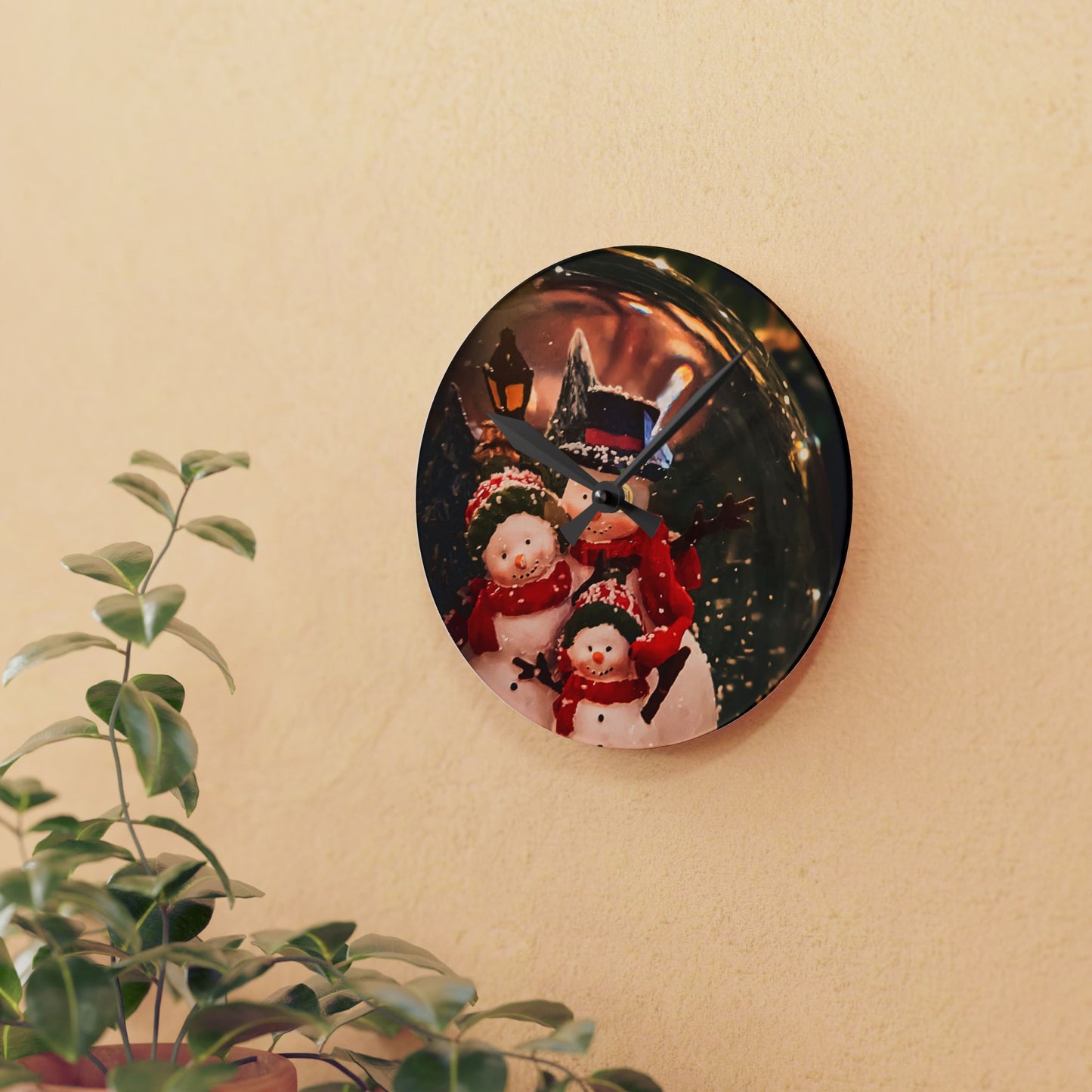 Snow Globe Wall Clock (SP Photography Collection)