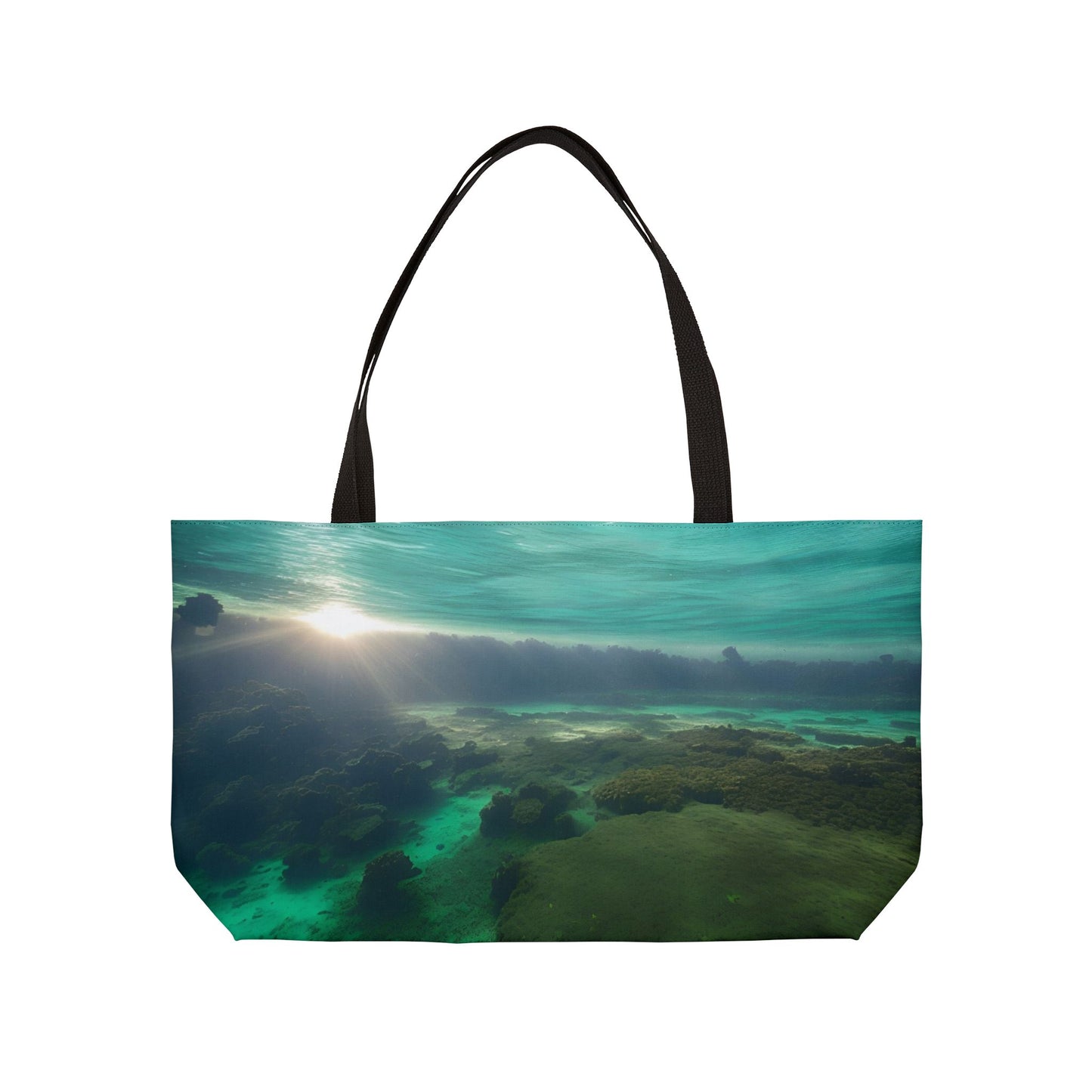 Under The Sea Weekender Tote Bag (SP Photography Collection) GREEN