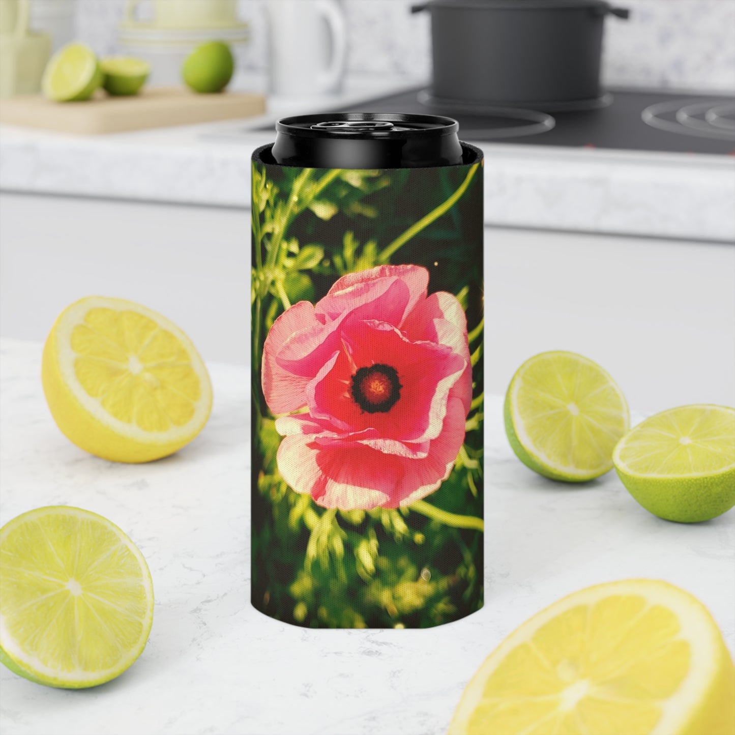 Pink Can Cooler Sleeve (Enchanted Exposures By Tammy Lyne) GREEN