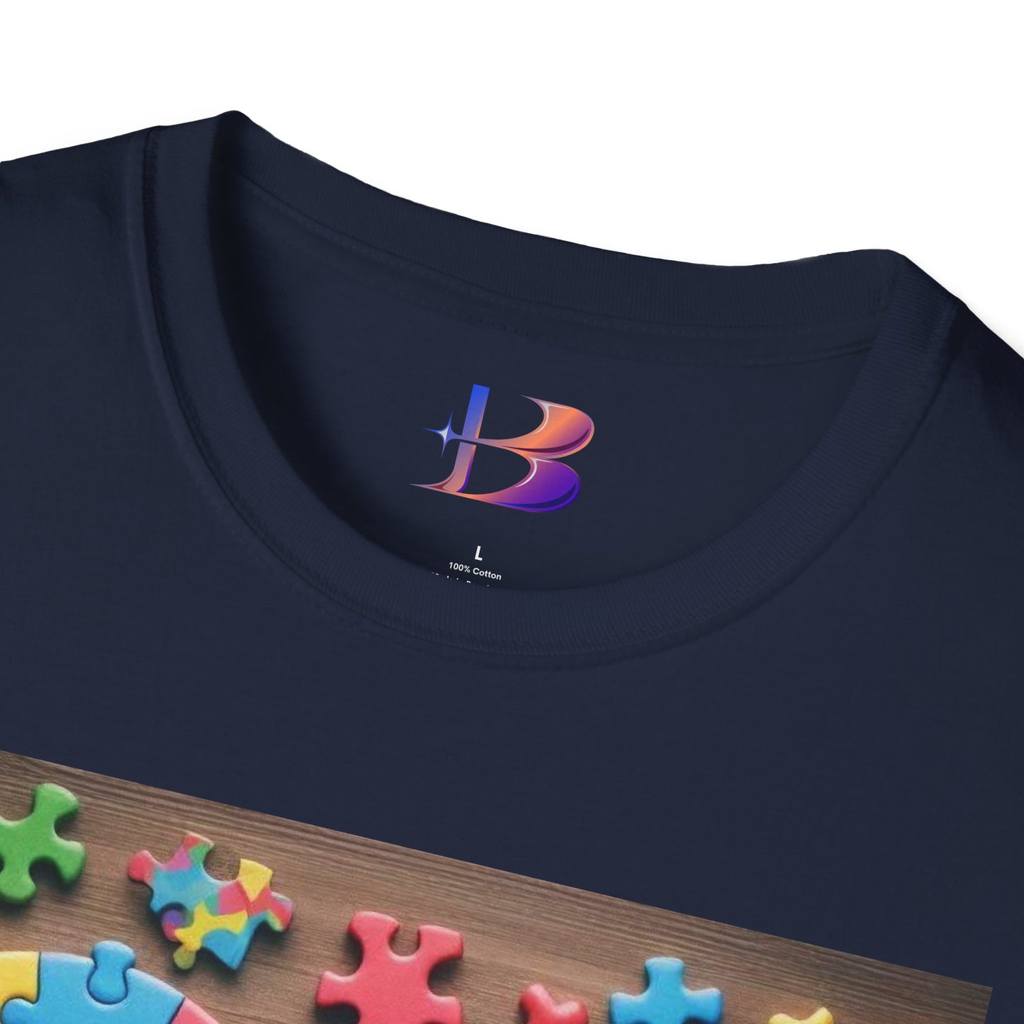 Autism Unisex Softstyle T-Shirt (aiB & J Collections)(MULTIPLE COLORS)
