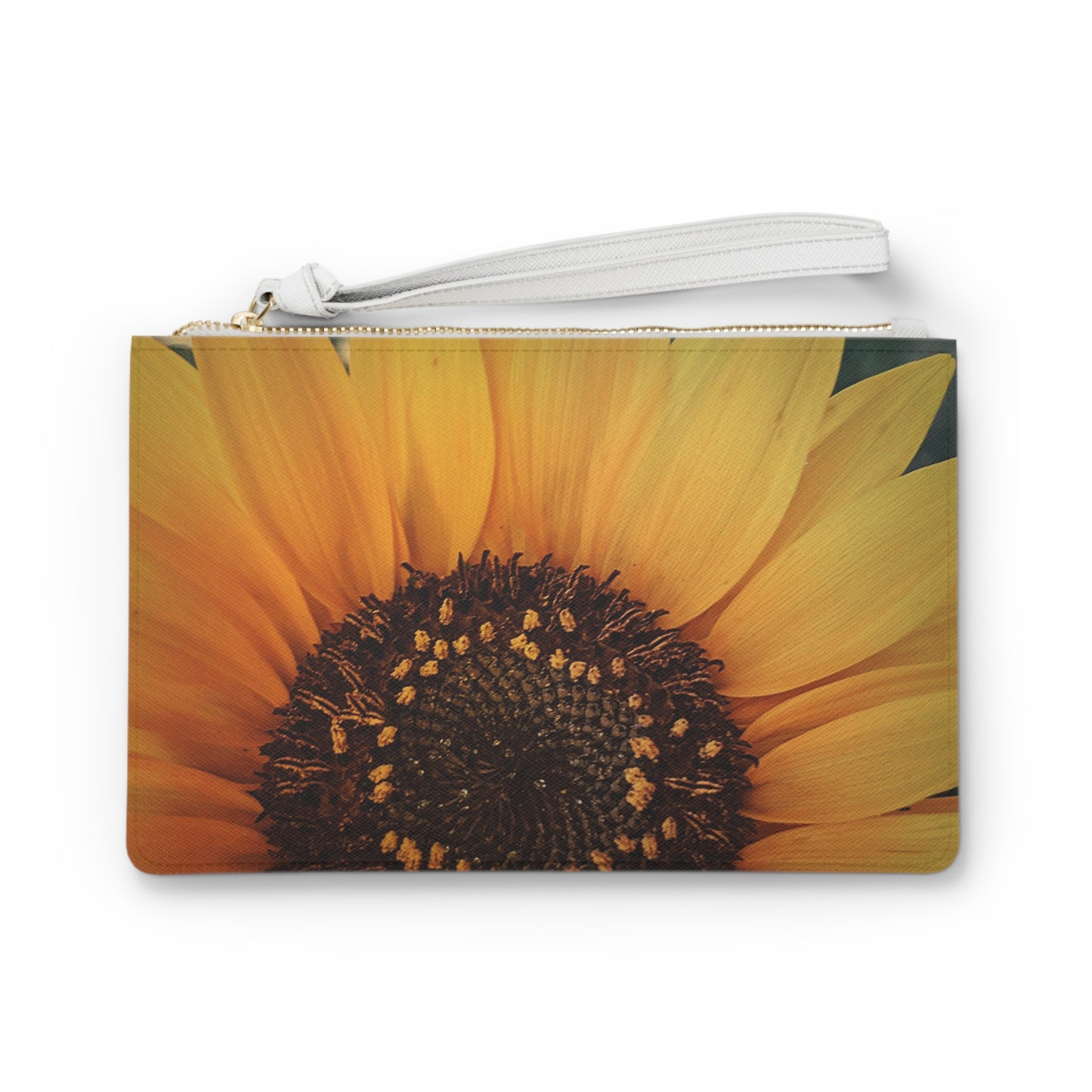 Sun Ray Sunflower Large Clutch Bag (SP Photography Collection) YELLOW
