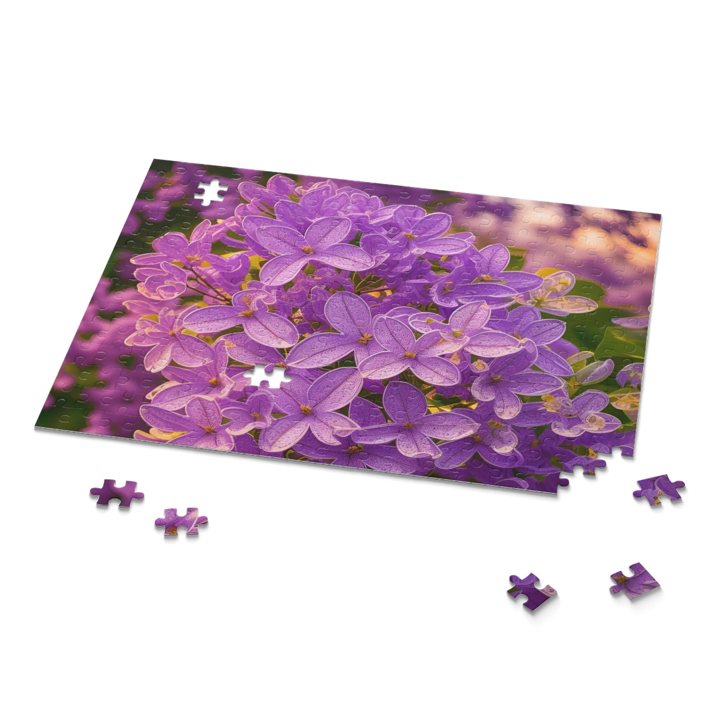 Purple Lilac Puzzle (SP Photography Collection) (120, 252, 500-Piece)