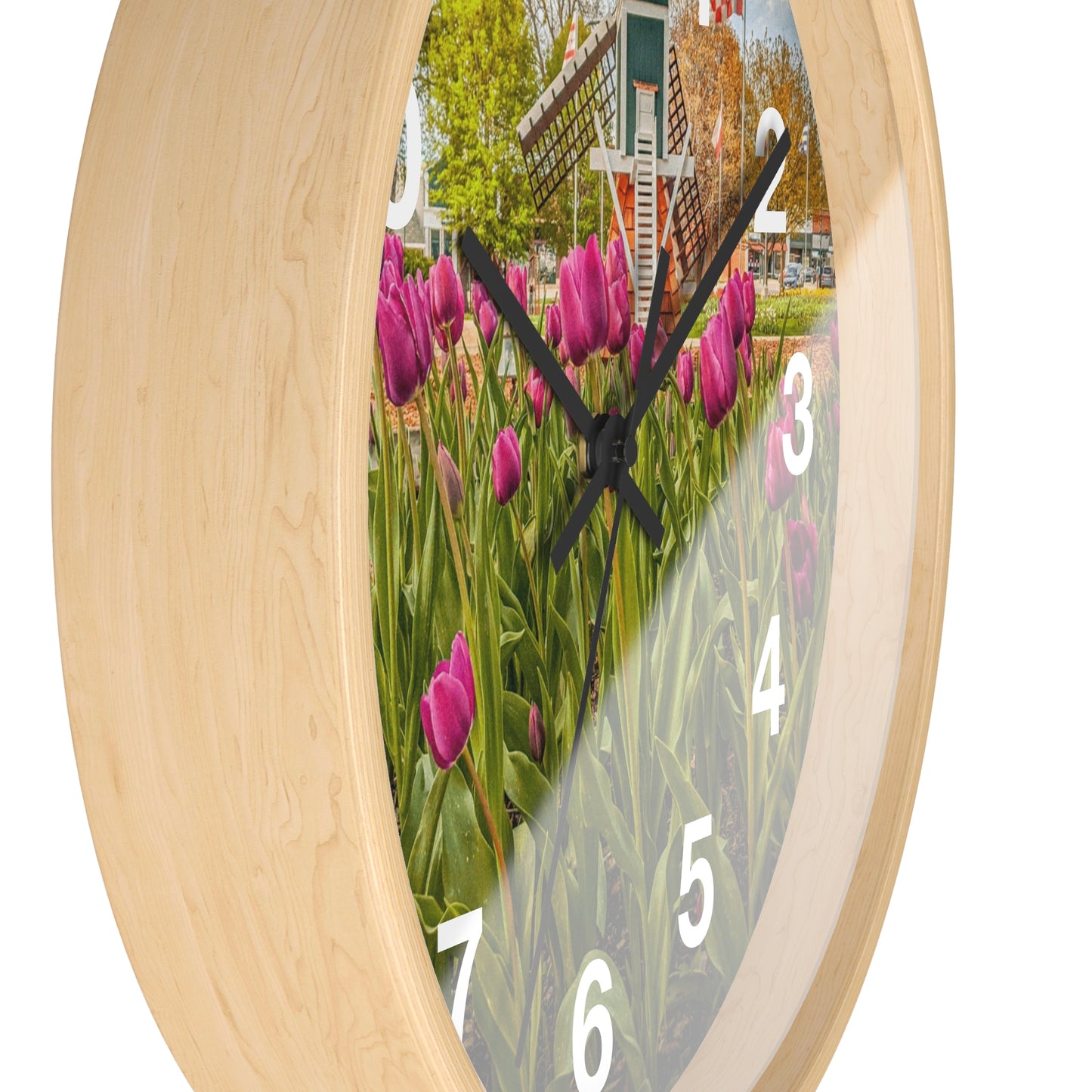 Windmill Tulip Wall Clock (SP Photography Collection)