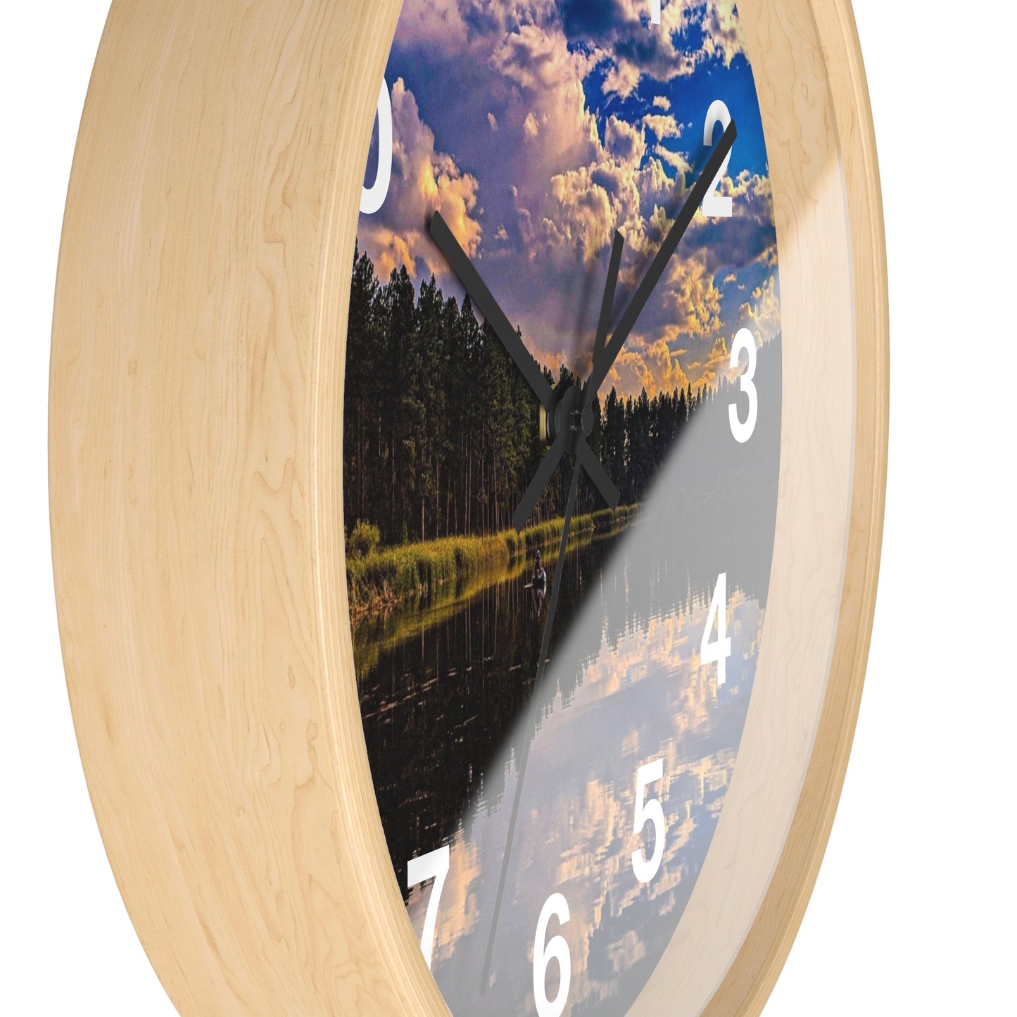 The Lake Wall Clock (SP Photography Collection)