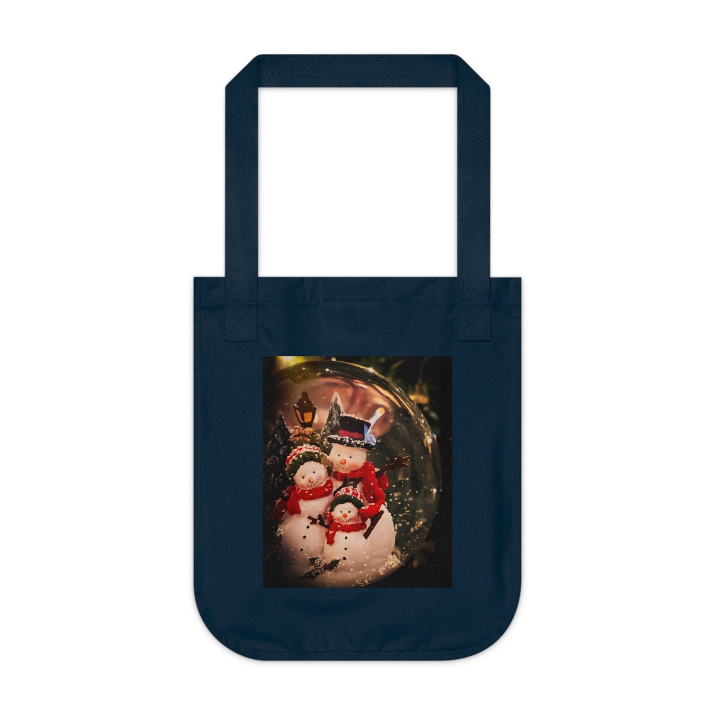 Snow Globe Organic Canvas Tote Bag (SP Photography Collection)
