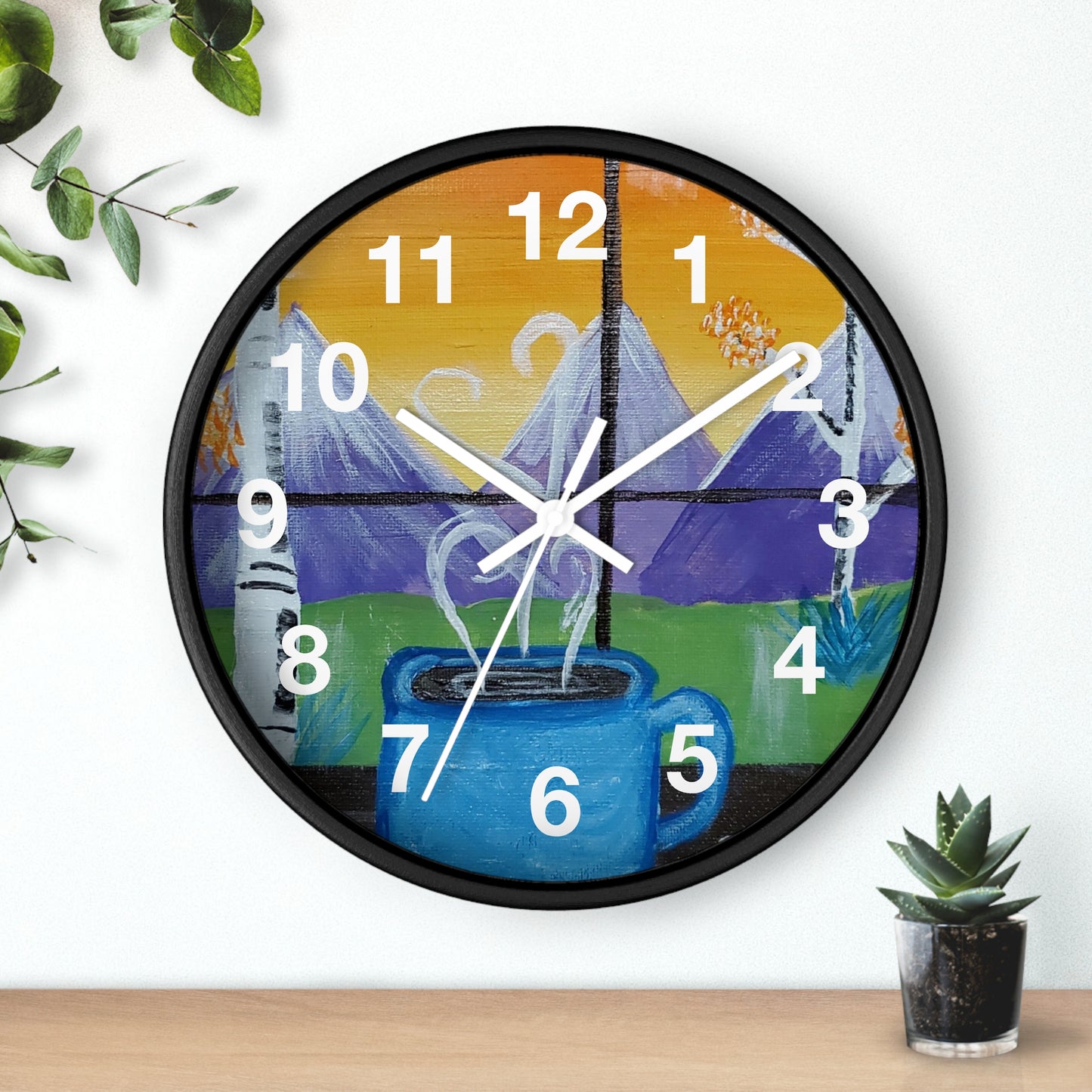 The WIndow Wall Clock (Brookson Collection)