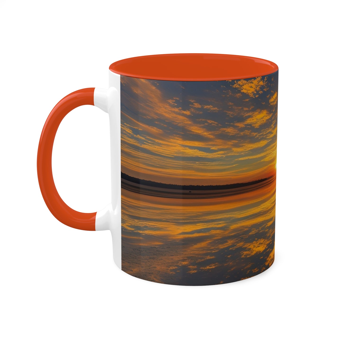 Orange Skies Mug, 11oz (SP Photography Collection) ORANGE