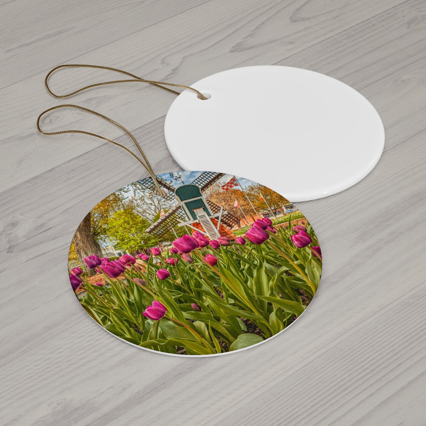 Windmill Tulip Ceramic Ornament (SP Photography Collection)