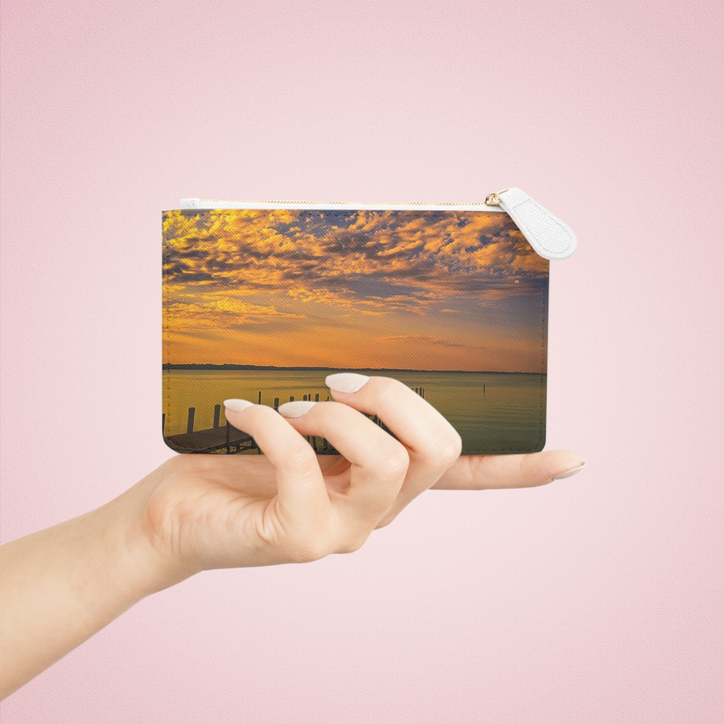 On the dock Mini Clutch Bag (SP Photography Collection) ORANGE