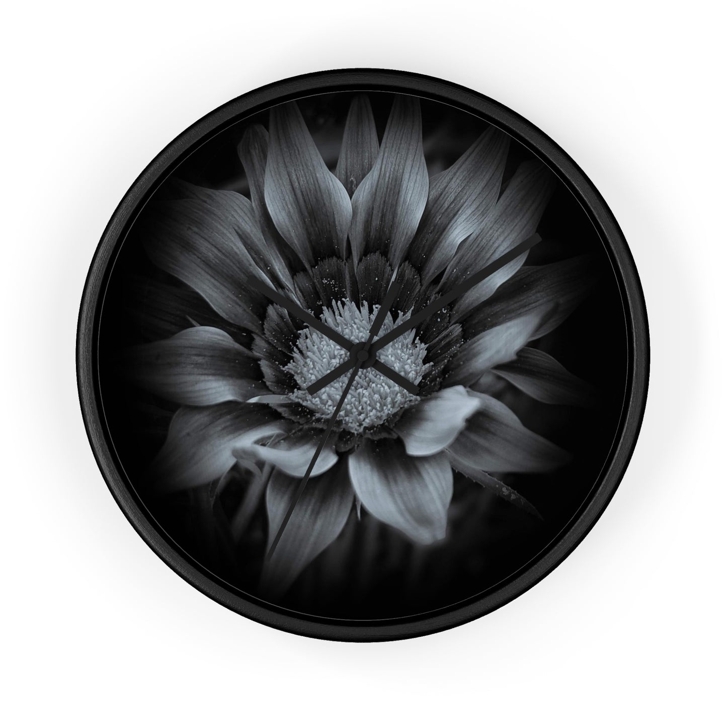 Midnight Bloom Wall Clock (SP Photography Collection)