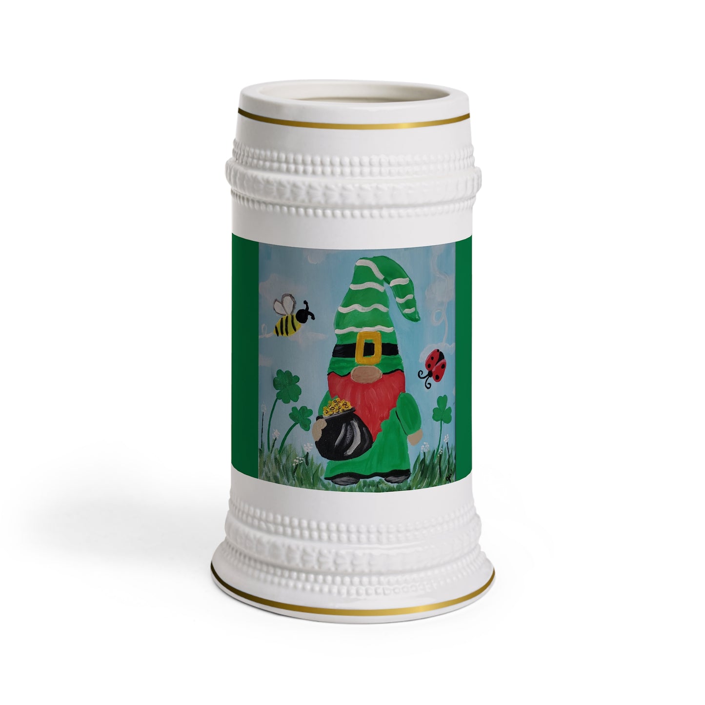 St. Patrick's Day Beer Stein Mug (Brookson Collection) GREEN