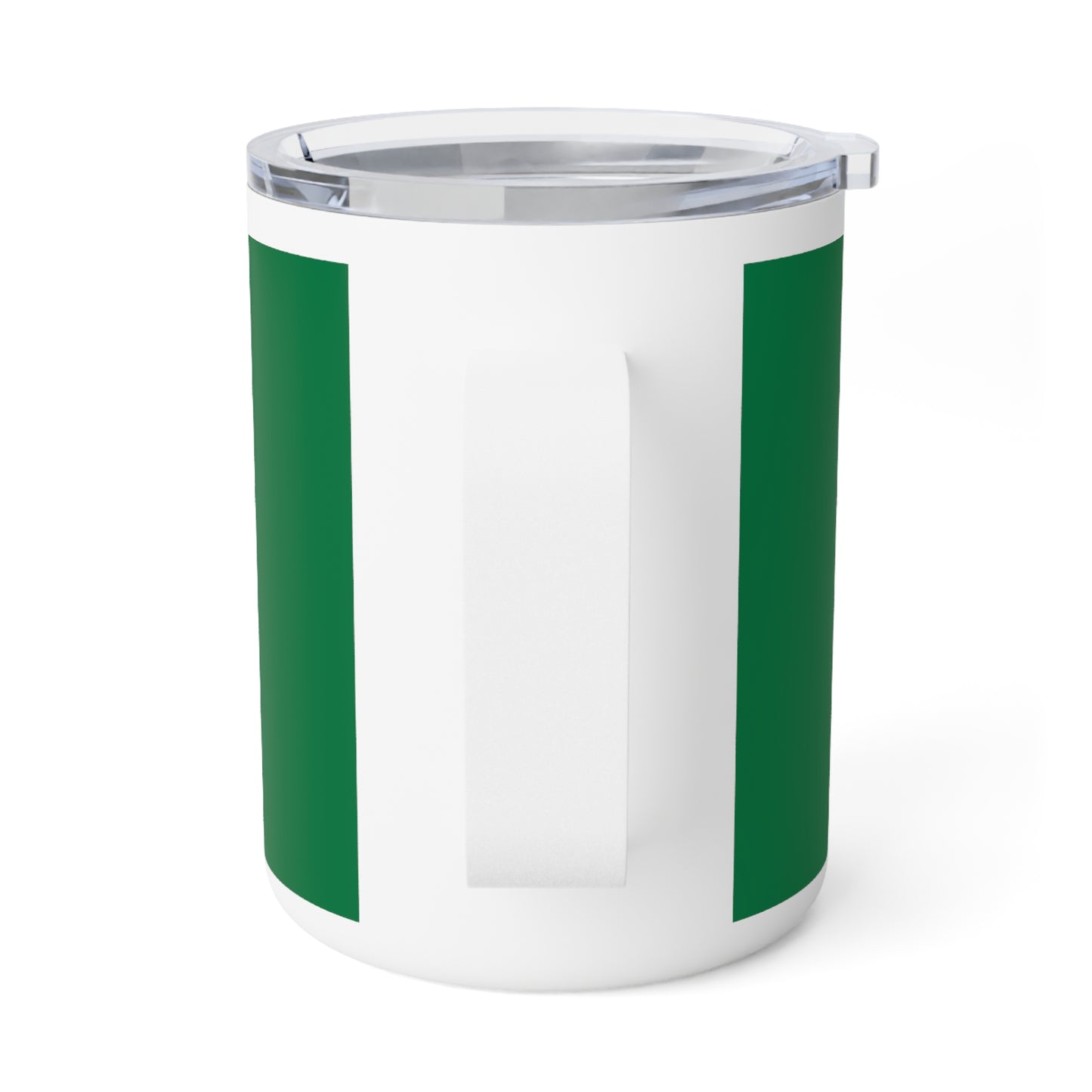 Happy Sunflower Insulated Coffee Mug, 10oz (Enchanted Exposures By Tammy Lyne Collection) GREEN