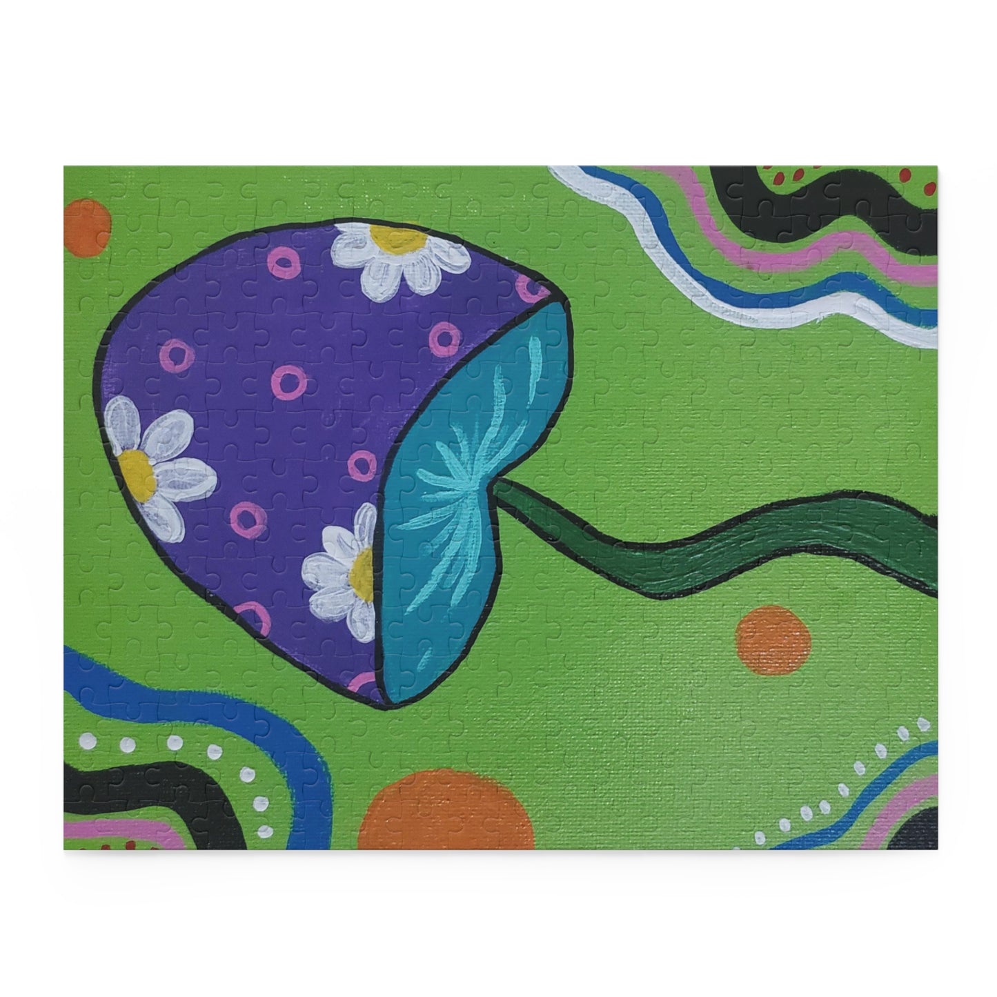 Marguerite Mushroom Puzzle (Peculiar Paintings Collection 120, 252, 500-Piece)
