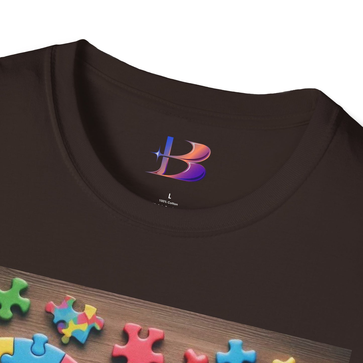 Autism Unisex Softstyle T-Shirt (aiB & J Collections)(MULTIPLE COLORS)