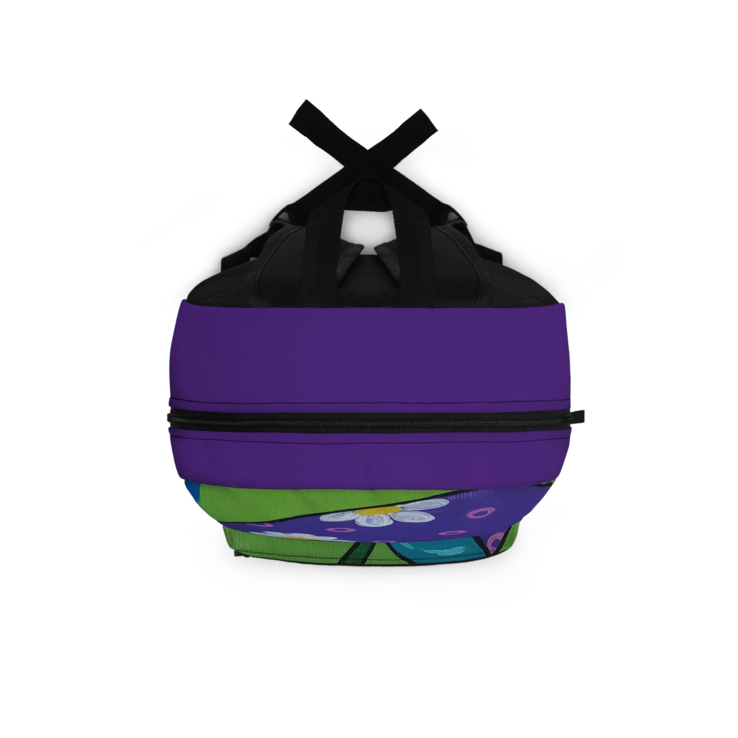 Marguerite Mushroom Backpack (Peculiar Paintings Collection) PURPLE