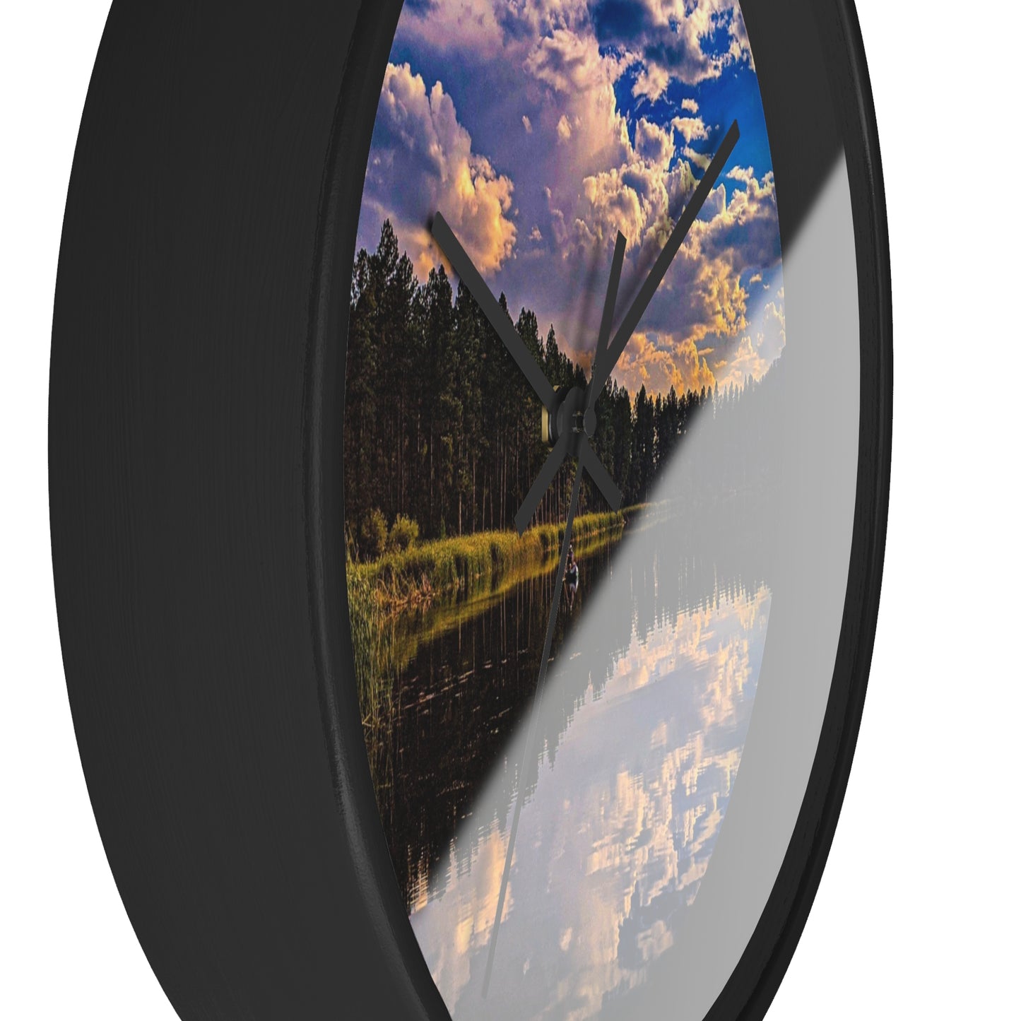 The Lake Wall Clock (SP Photography Collection)