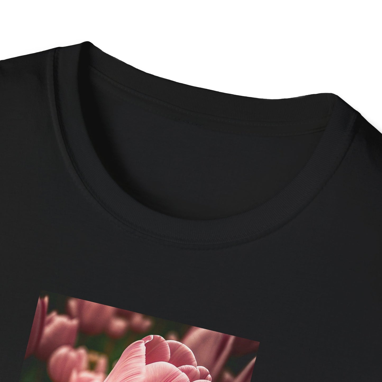 Pink Tulip Unisex Soft-style T-Shirt (SP Photography Collection)